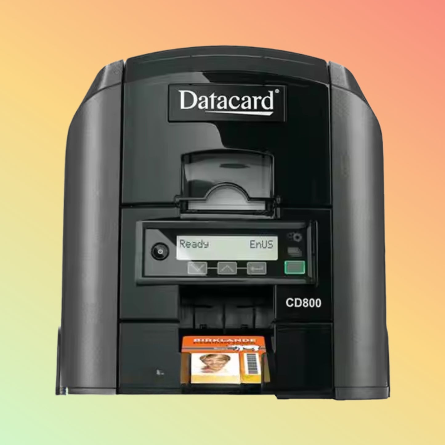 Datacard CD800 High-Speed ID Card Printer – Single-Sided
