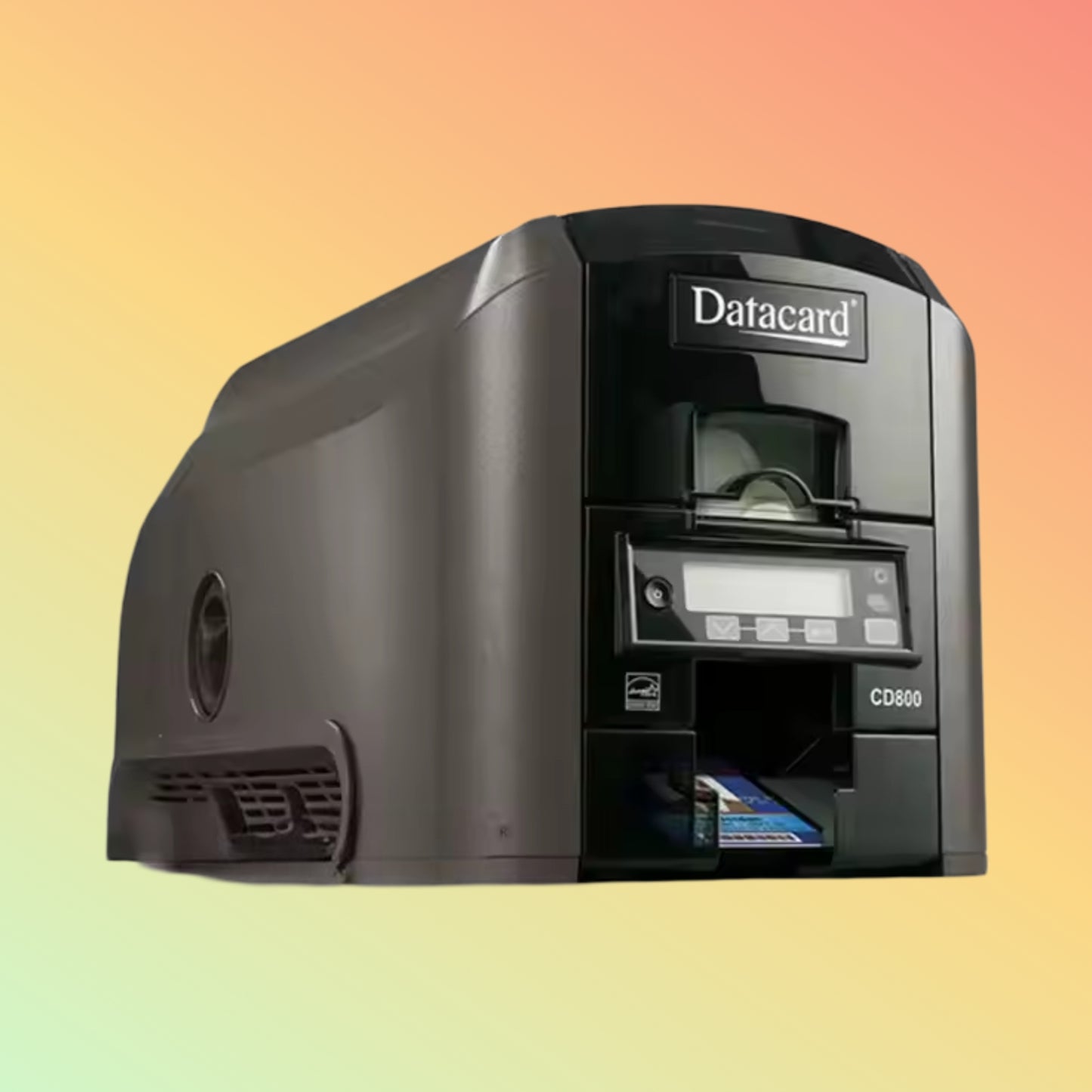 Datacard CD800 High-Speed ID Card Printer – Single-Sided