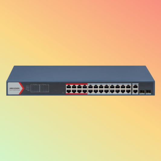 Hikvision DS-3E1512HP-SI-8P2T2F 8 Port Gigabit Smart POE Switch