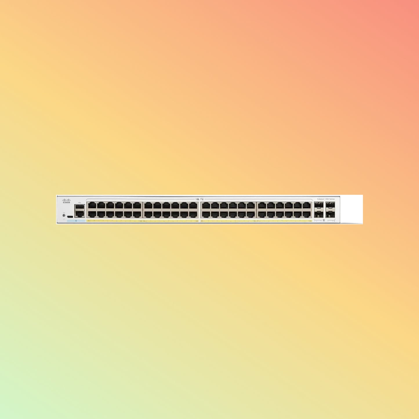 CISCO Catalyst C1300 – 104Gbps, 48xRJ45, 4xSFP, Managed PoE