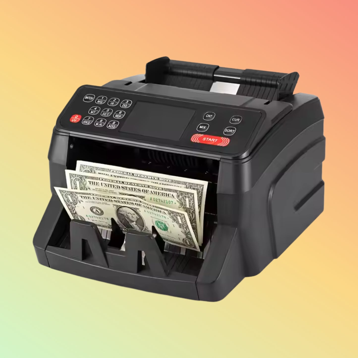 NUMEN SH-2830 High-Efficiency Banknote Counter with Value Reading