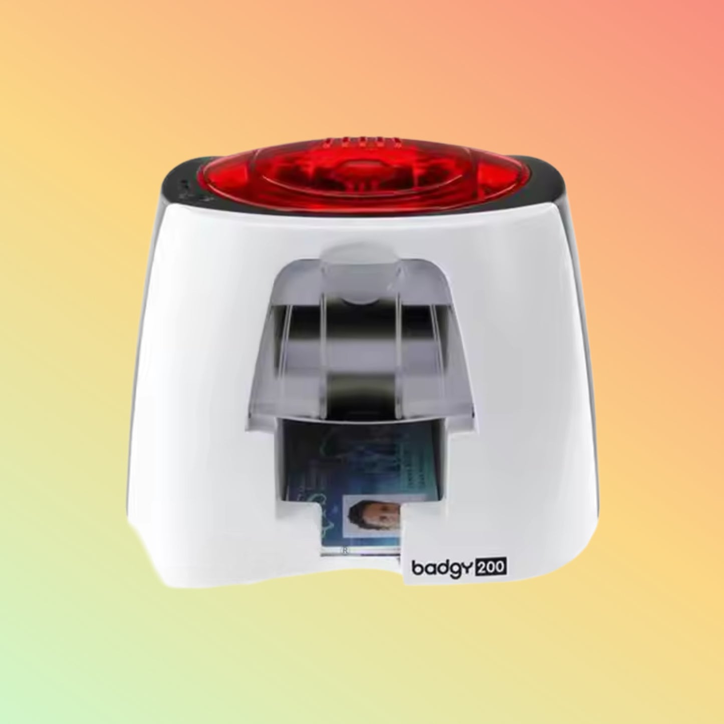 Badgy200 Single-Side ID Card Printer – Affordable & Compact