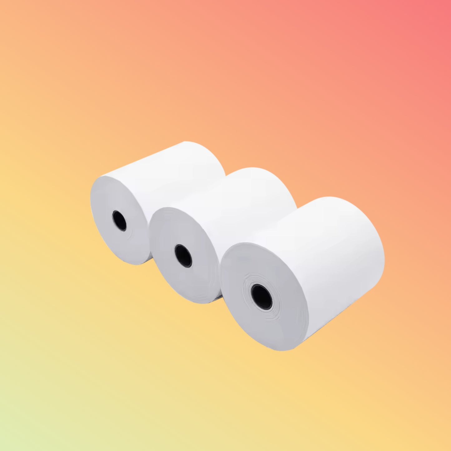 China Factory 80 X 80mm 3 1/8'' X 230' Printed Thermal Pos Paper Printer Paper Rolls