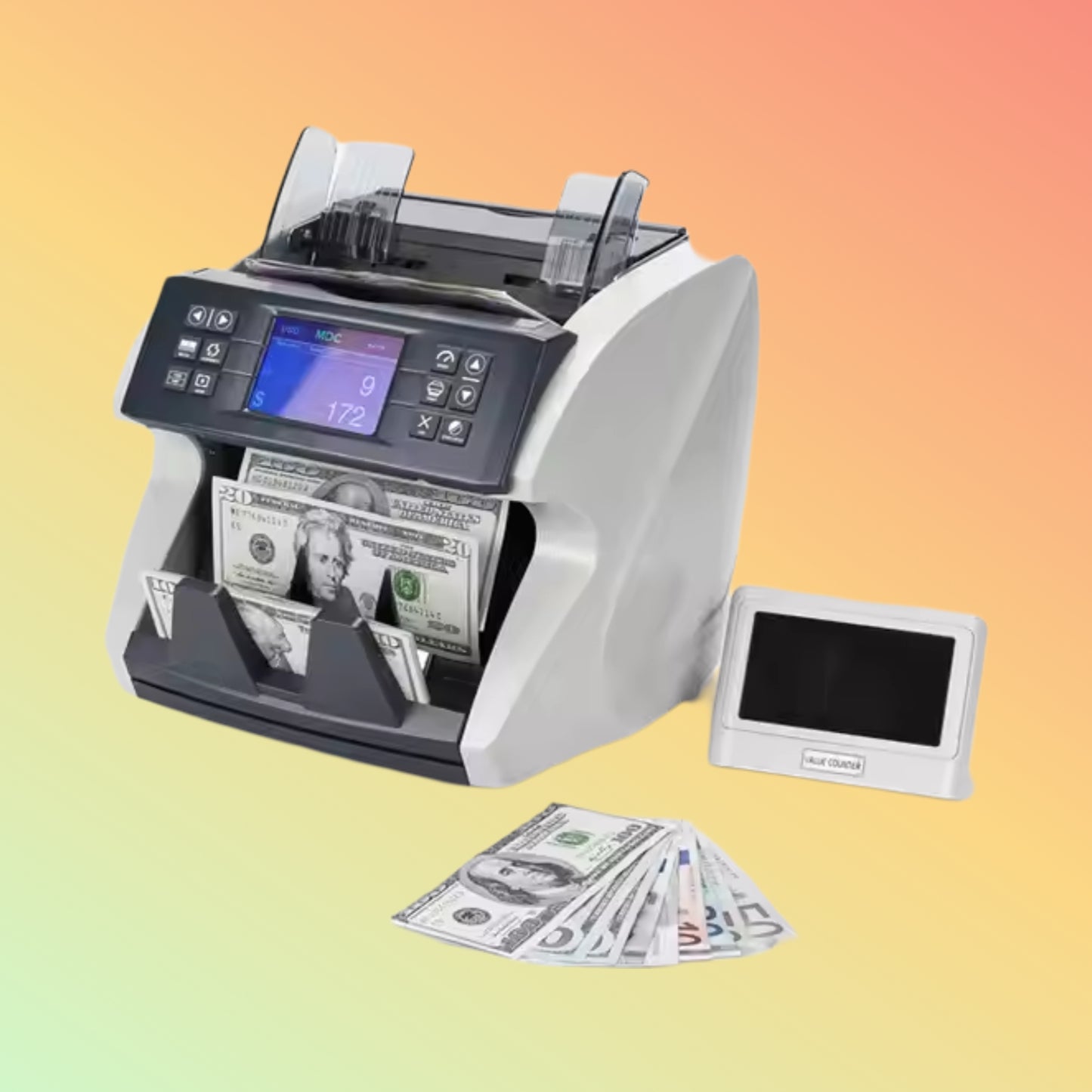 SH-07P Multi Currency Portable Digital Money Counting Machine Bill Money Counting