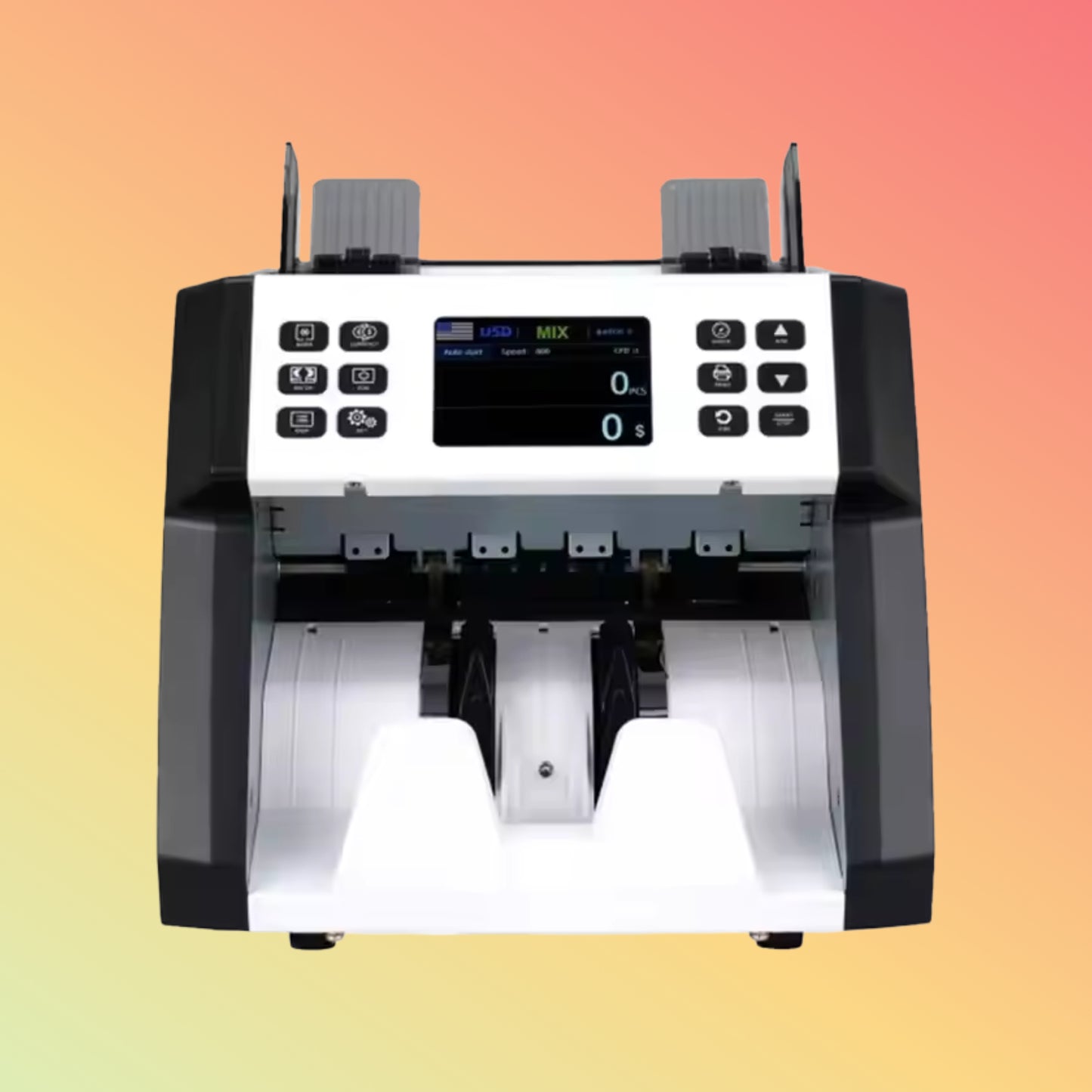 UN-60A ECB-Approved Top-Loading Bill Counter with Dual CIS