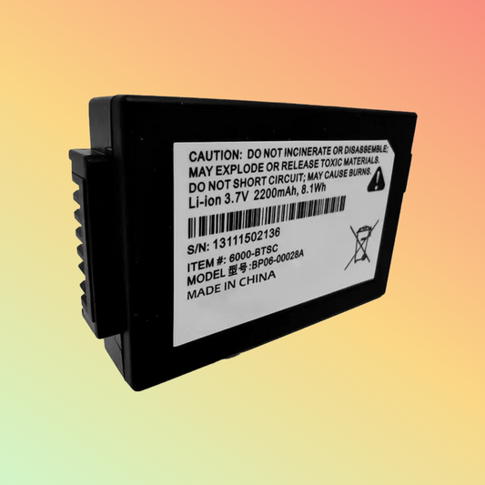 Batterea battery replacement for honeywell dolphin 6100, dolphin 6110, dolphin 6500 ,replace for 6000 BTSC, BP06-00028A,3.7V 2200mah li-ion