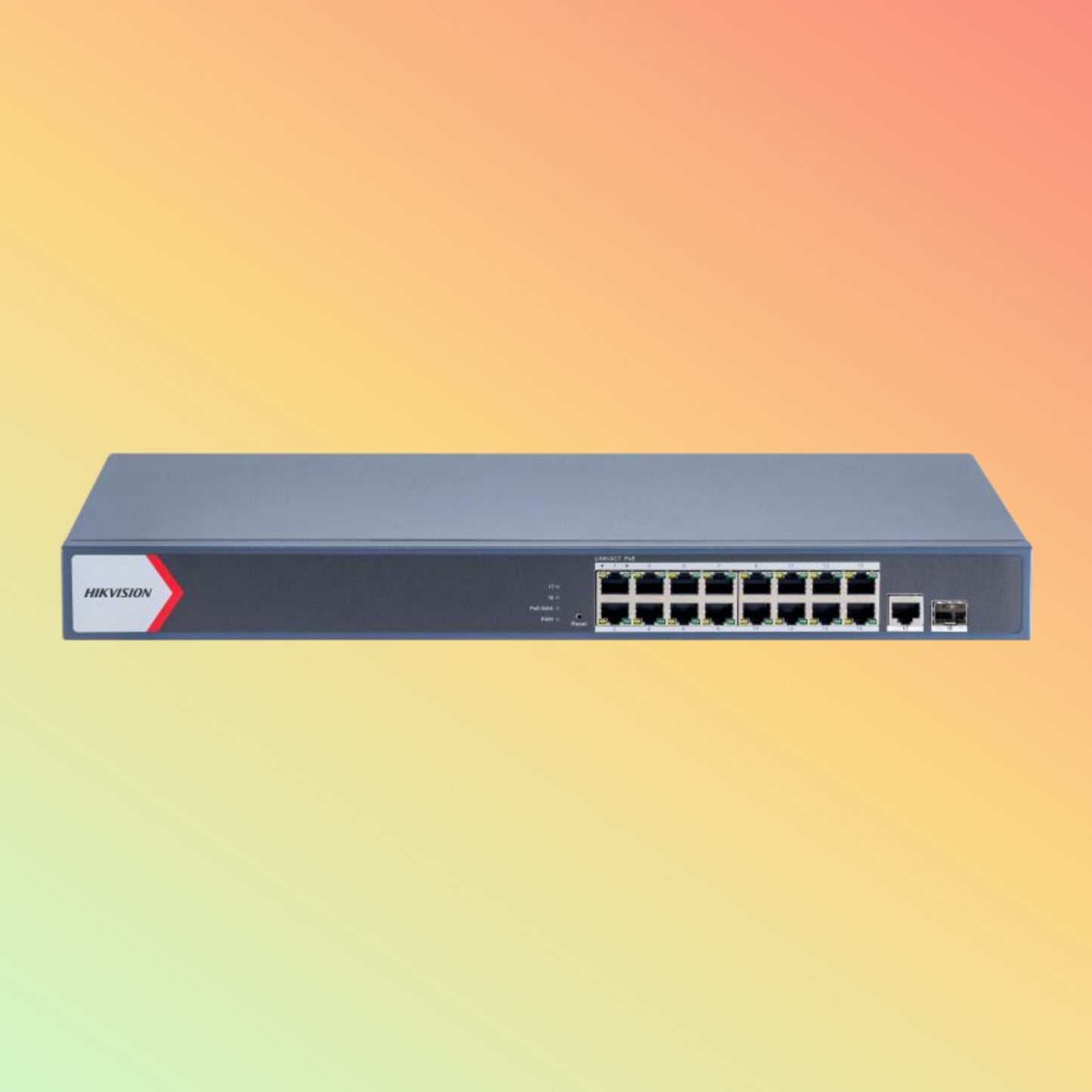 Hikvision DS-3E1518P-EI/M(O-STD) 16 Port Gigabit Smart POE Switch