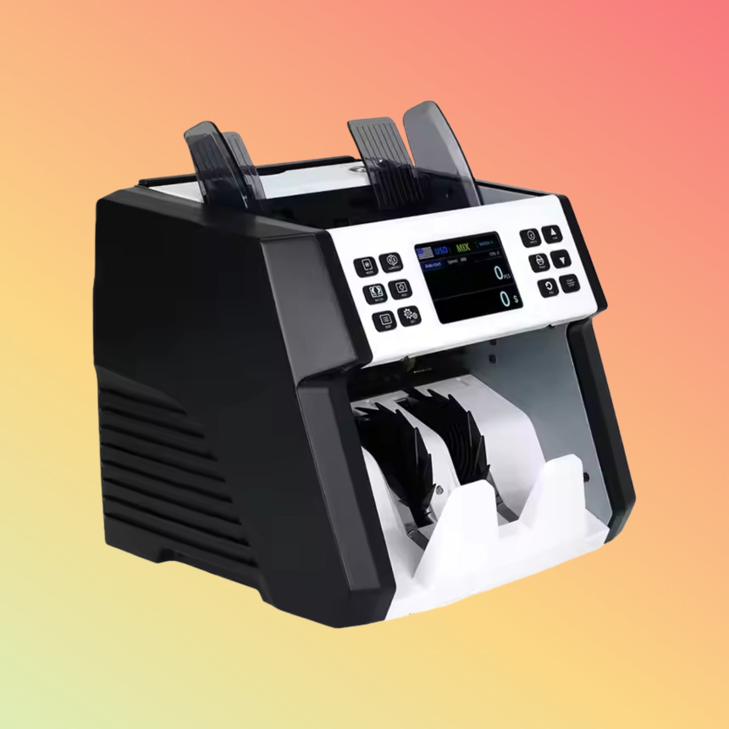 UN-60A ECB-Approved Bill Counter with Print & Cash Counting