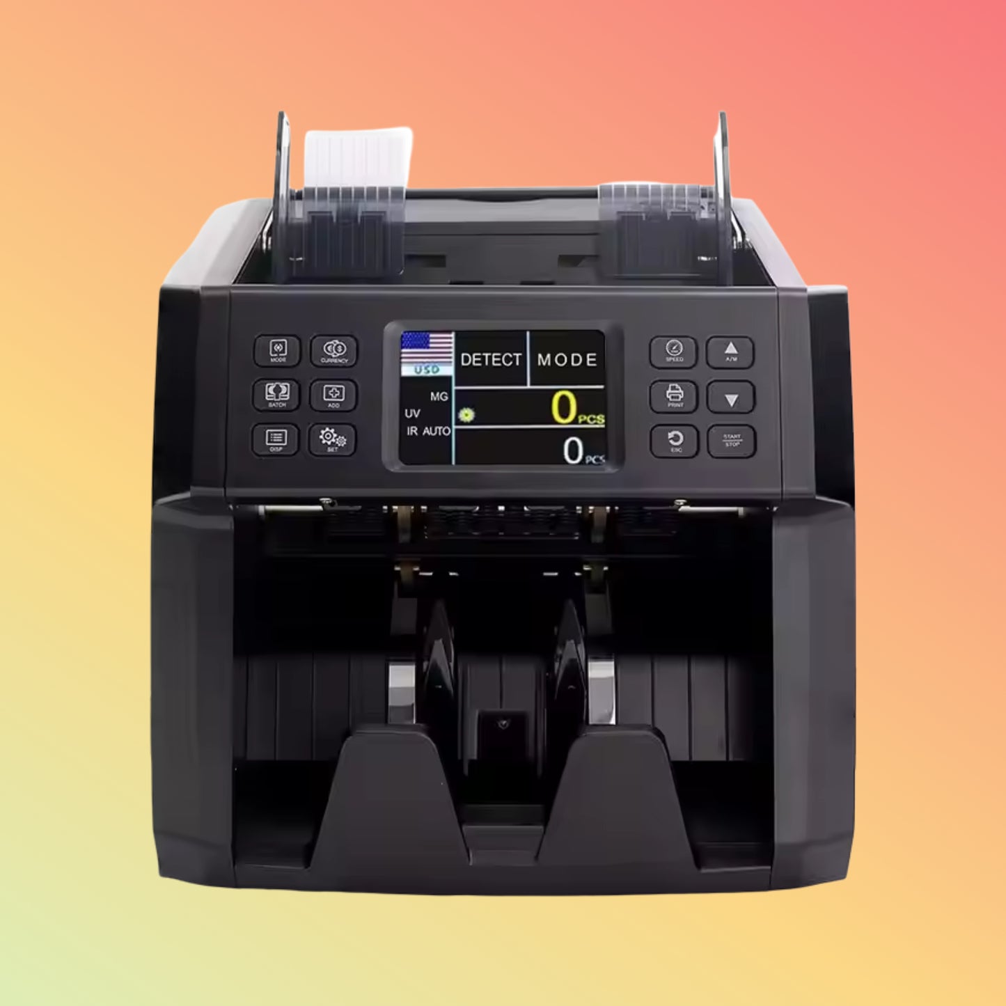 UN-60A ECB-Approved Top-Loading Digital Bill Counter Machine