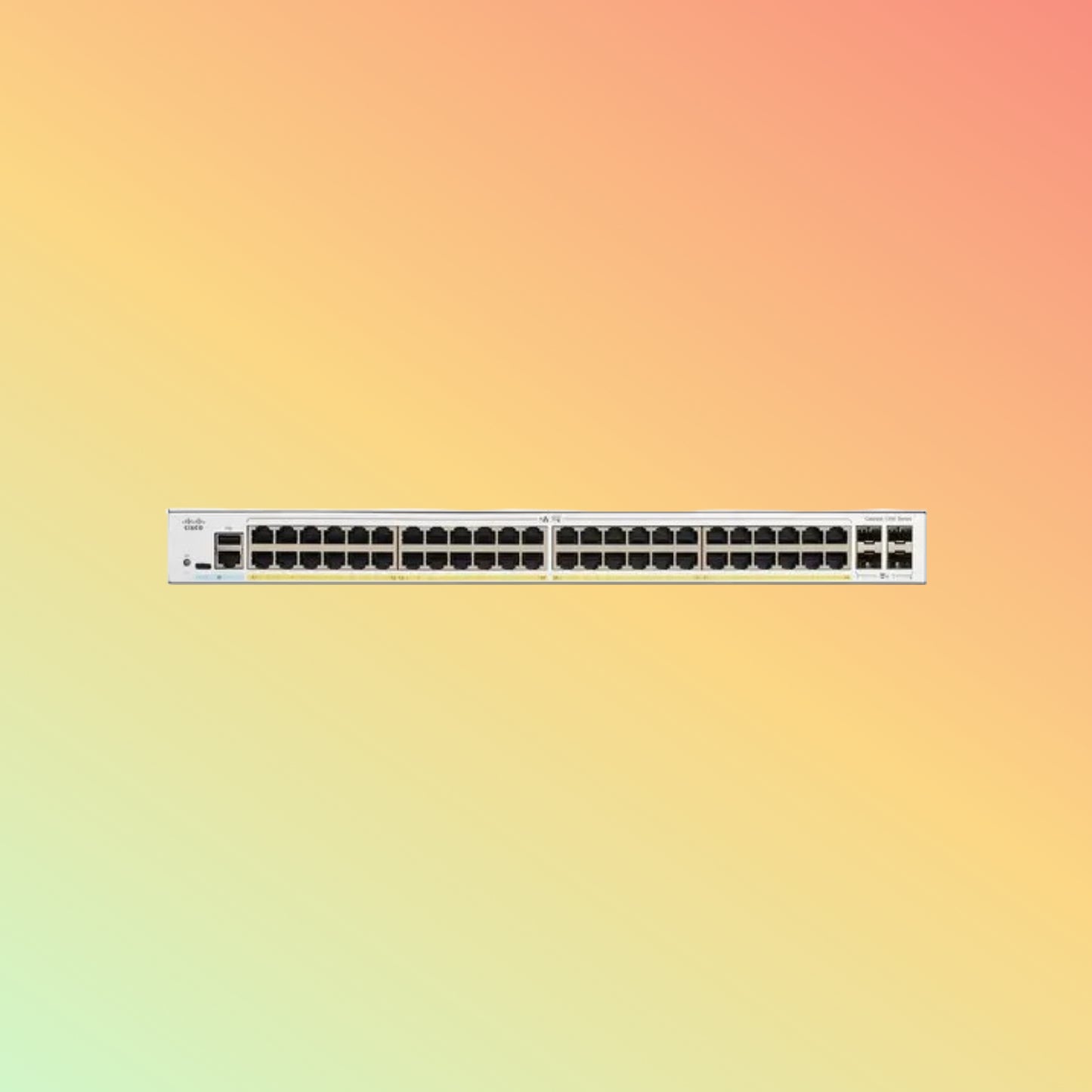 CISCO Catalyst C1200 – 104Gbps, 48xRJ45, 4xSFP, Managed
