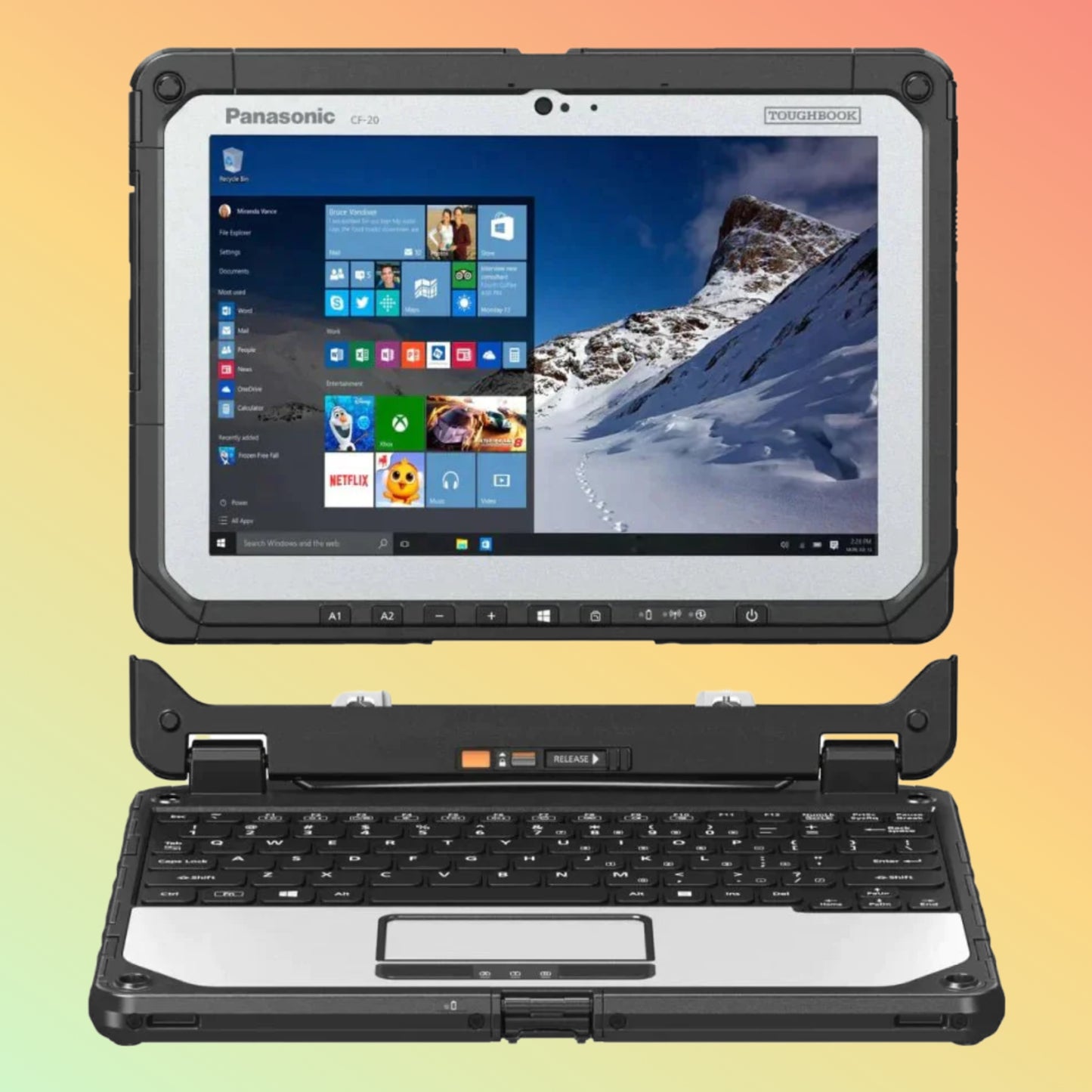 Panasonic Toughbook 33 CF-33 MK2: Advanced 2-in-1 Rugged Laptop with Enhanced Security Features