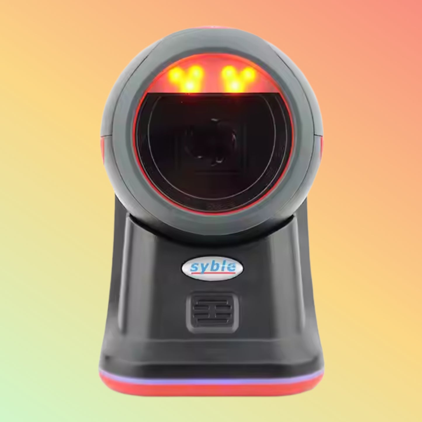 Syble XB-8602H Hands-Free 2D QR Code Desktop Scanner for Supermarkets