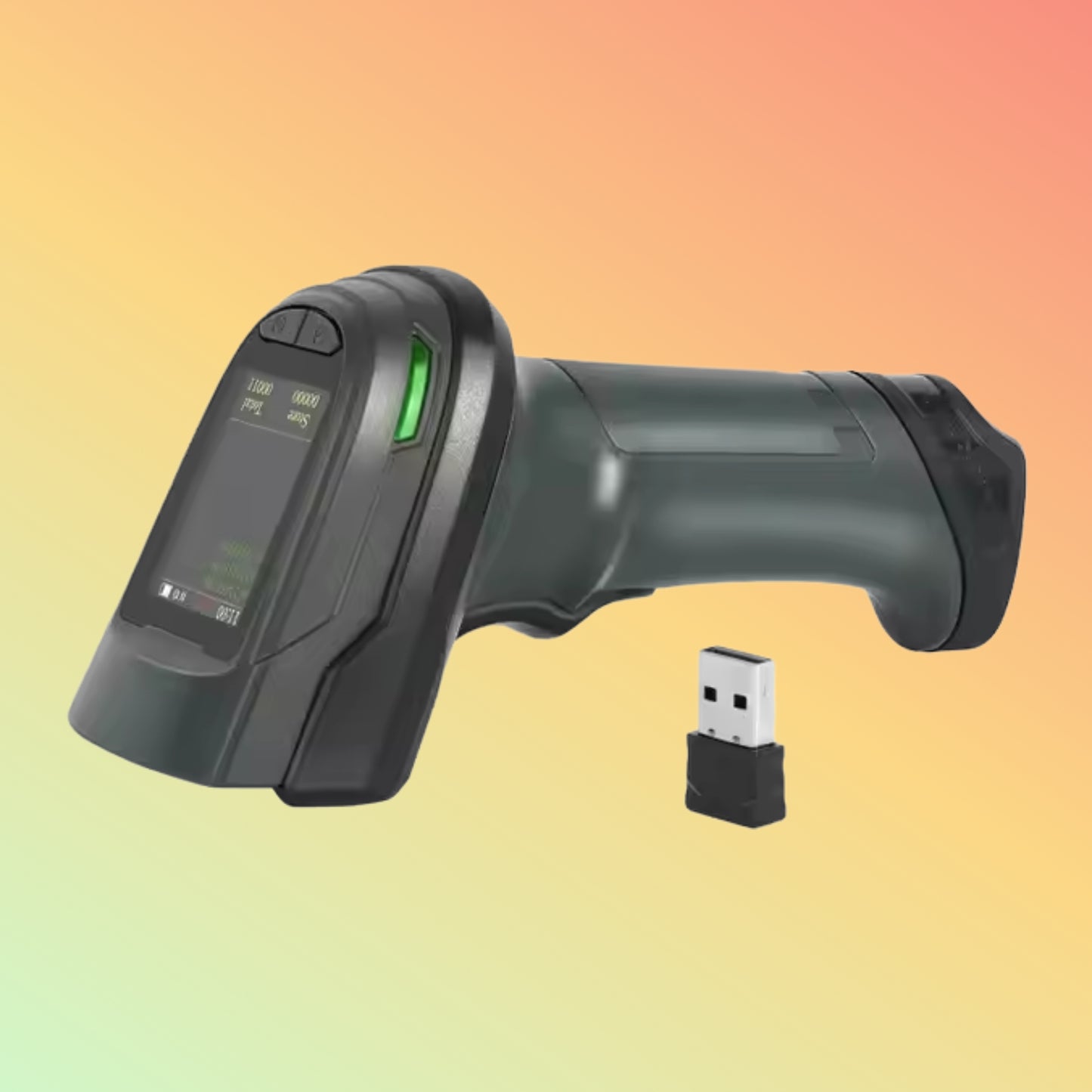 Syble XB-D68 2D Wireless With Display Screen Handheld Barcode Scanner