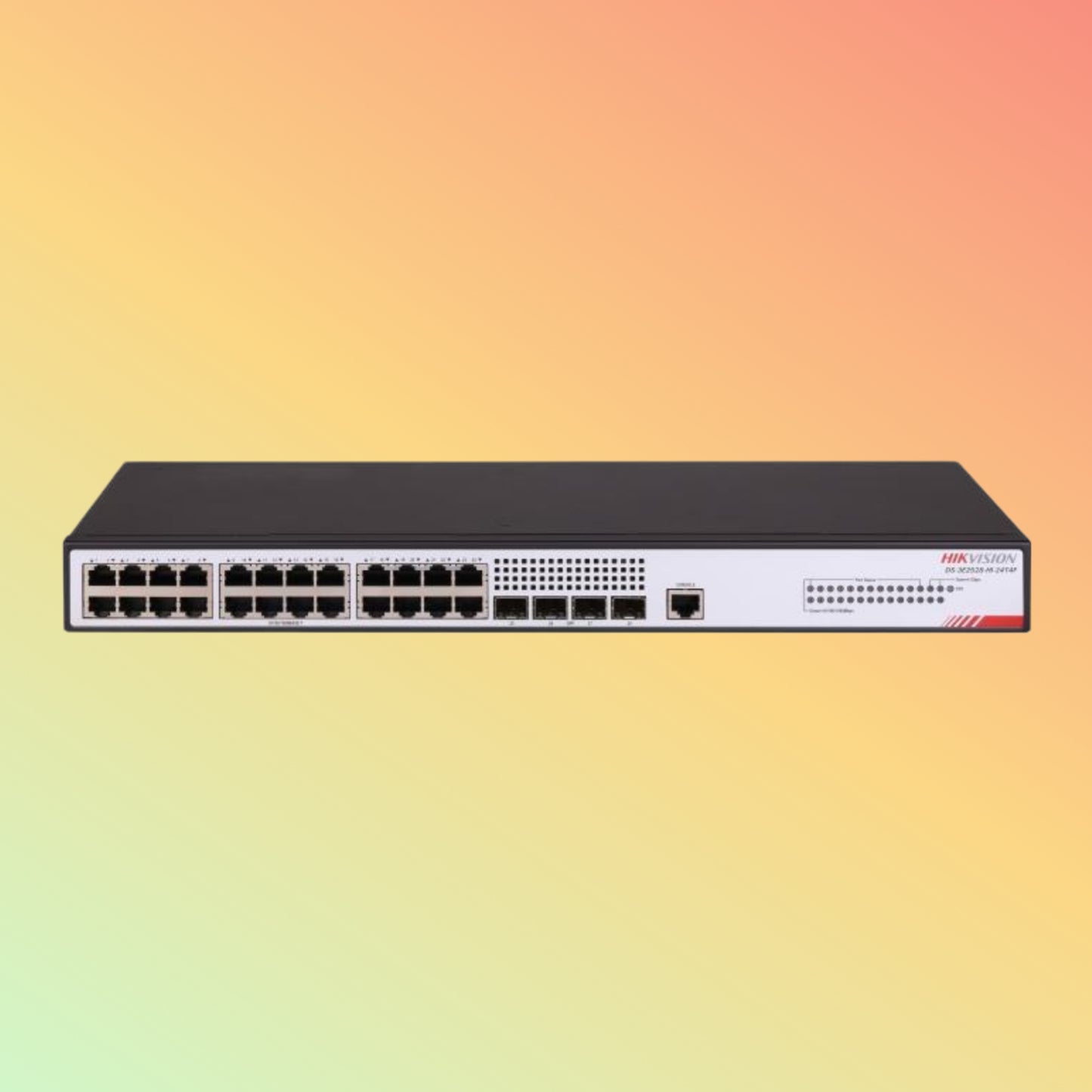 Hikvision DS-3E2528-HI-24T4F 24 GE RJ45, 4 GE SFP, Smart L2+ Switch