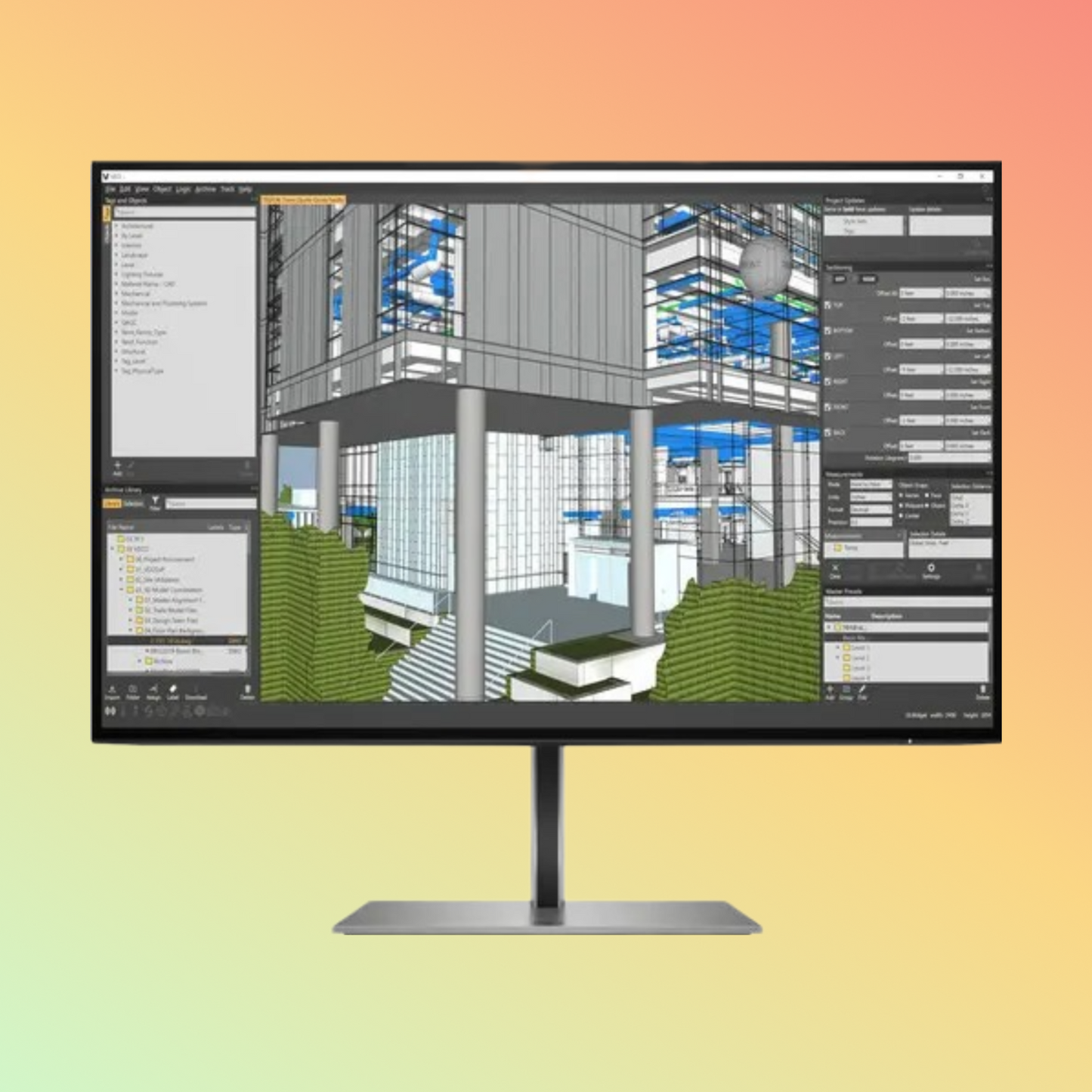 HP Z24N G3 Monitor - 24" WUXGA (1920 x 1200), IPS, HDMI, DP, 350 nits, 60 Hz