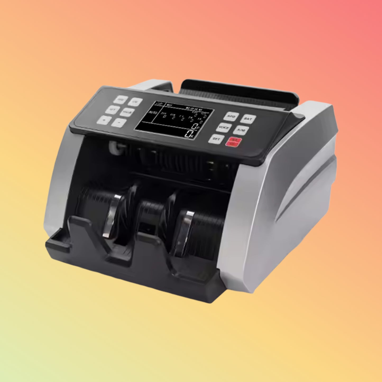 UN-17 Auto Multi-Currency Money Counter with LCD Display