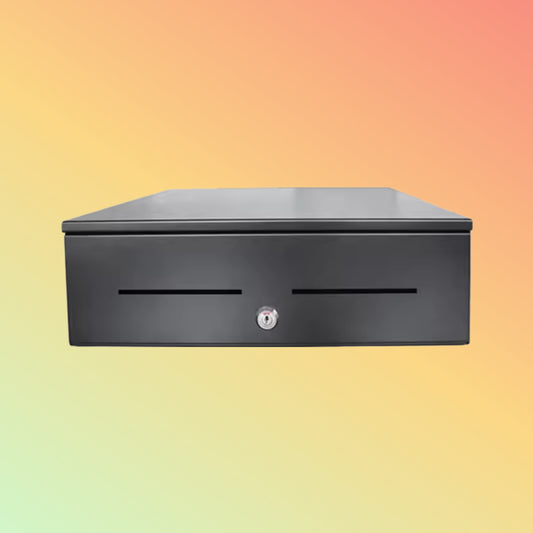MAKEN MK-410T High Quality RJ11 Money Secure Retail Push Open Manual Safety Cash Drawer