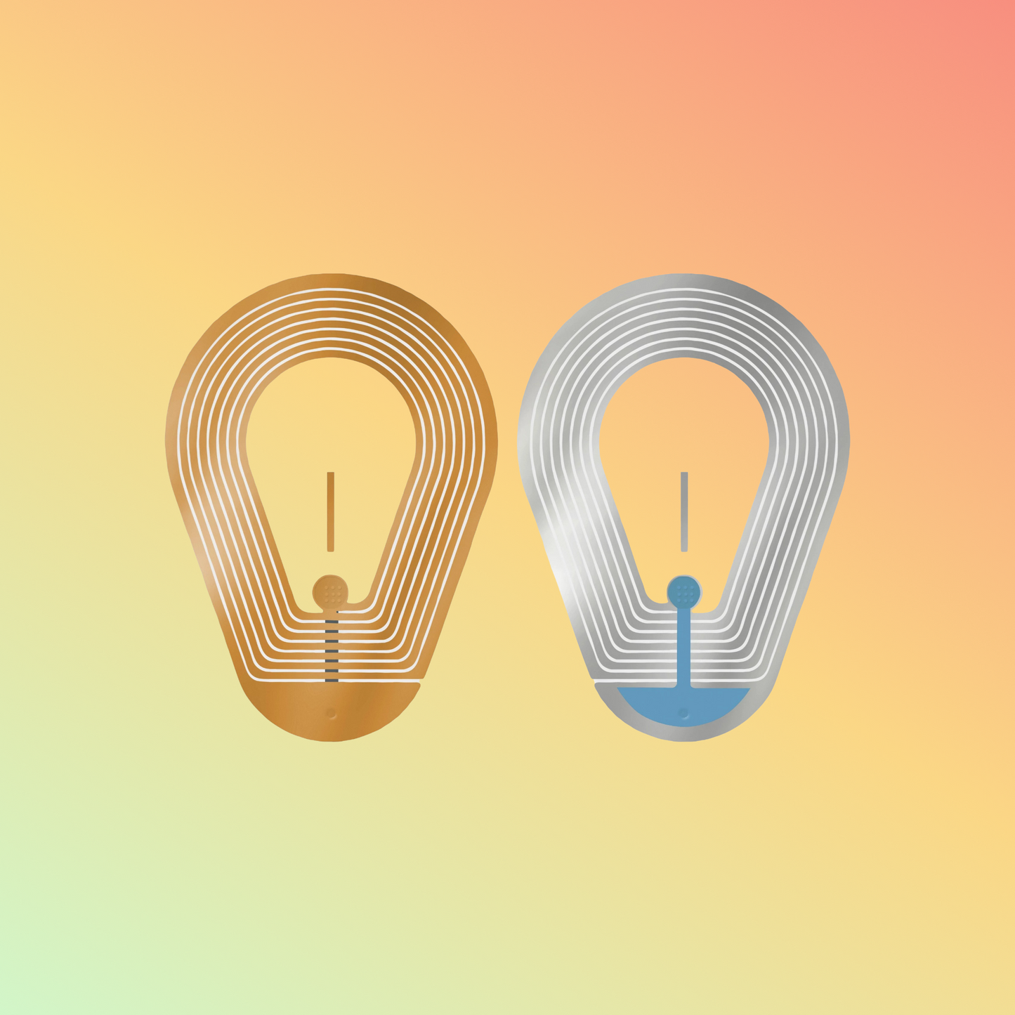 Epowsens RF4056, Custom 8.2MHz Transparent EAS RF Soft Shoe Label, Deactivatable