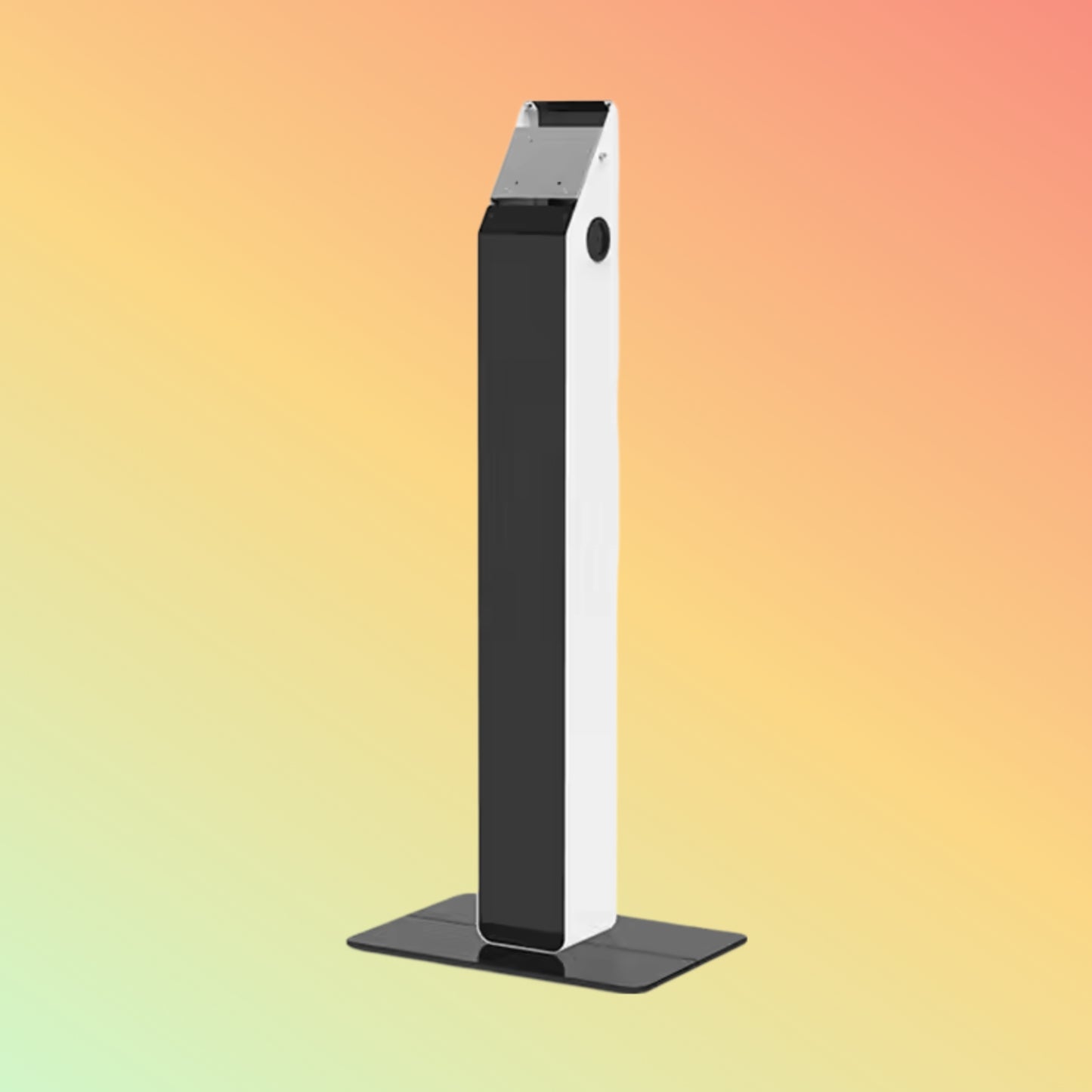 MAKEN 27 Inch Free Standing Metal Advertisement Kiosk Stand Screen Display Stand For Kiosk