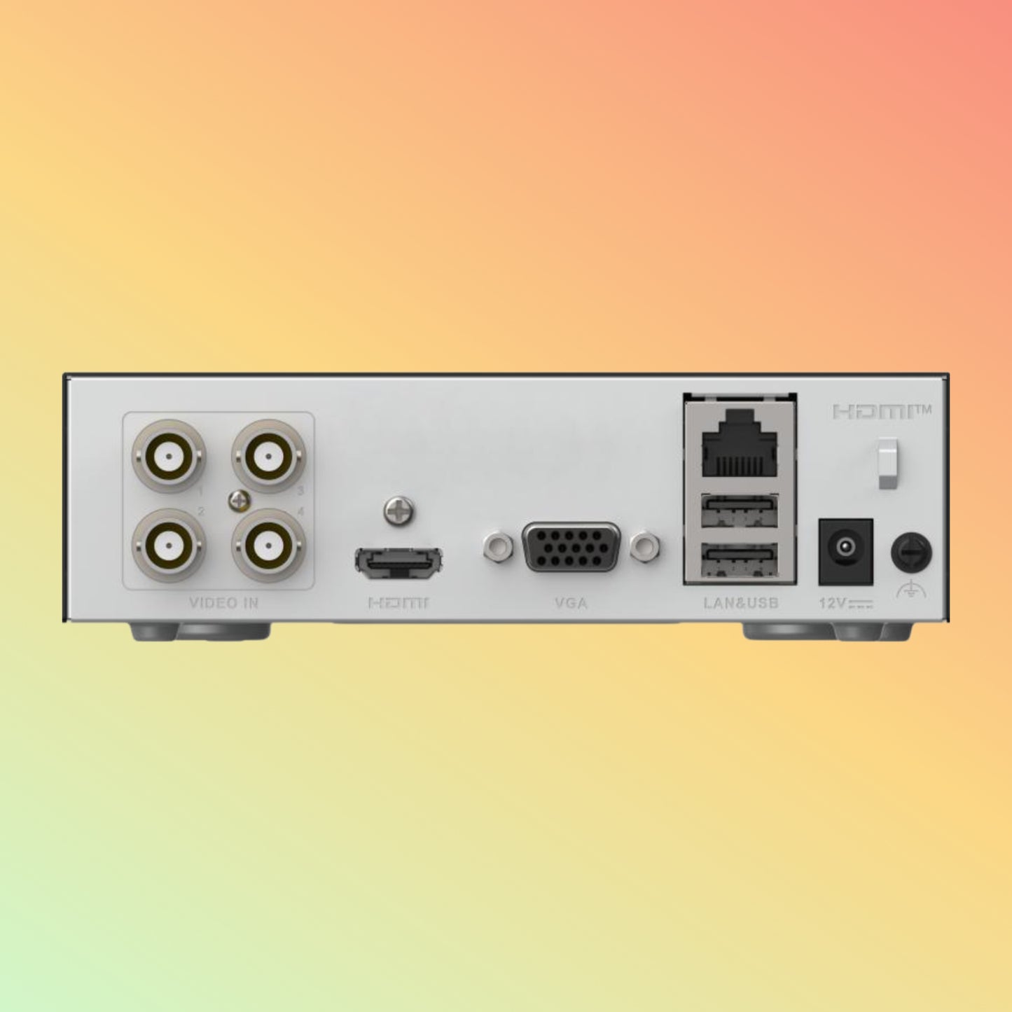 Hikvision DS-E04HGHI-XE 4-ch 1080p Lite 1U H.265 eSSD DVR