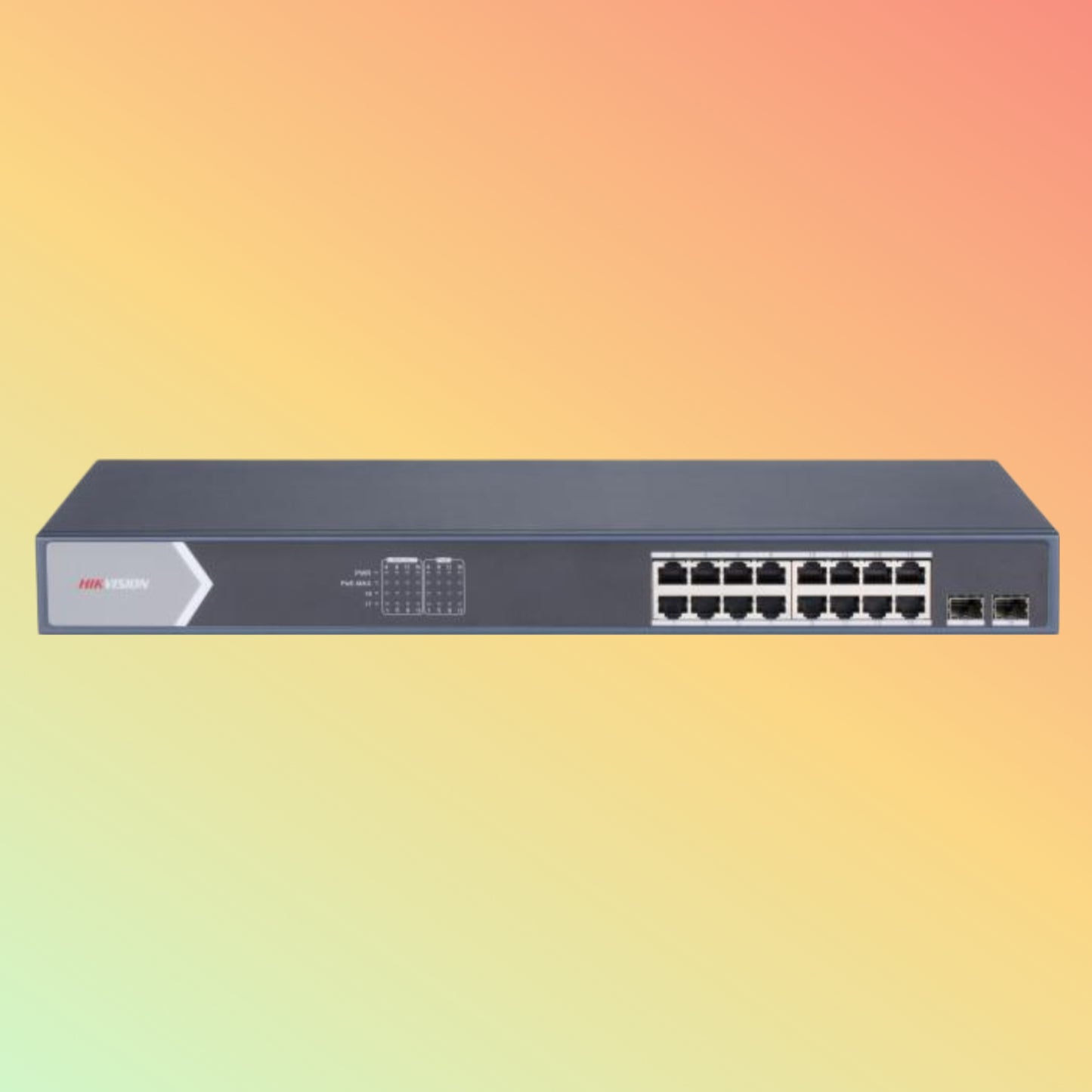 Hikvision DS-3E1518P-SI 16 Port Gigabit Smart POE Switch