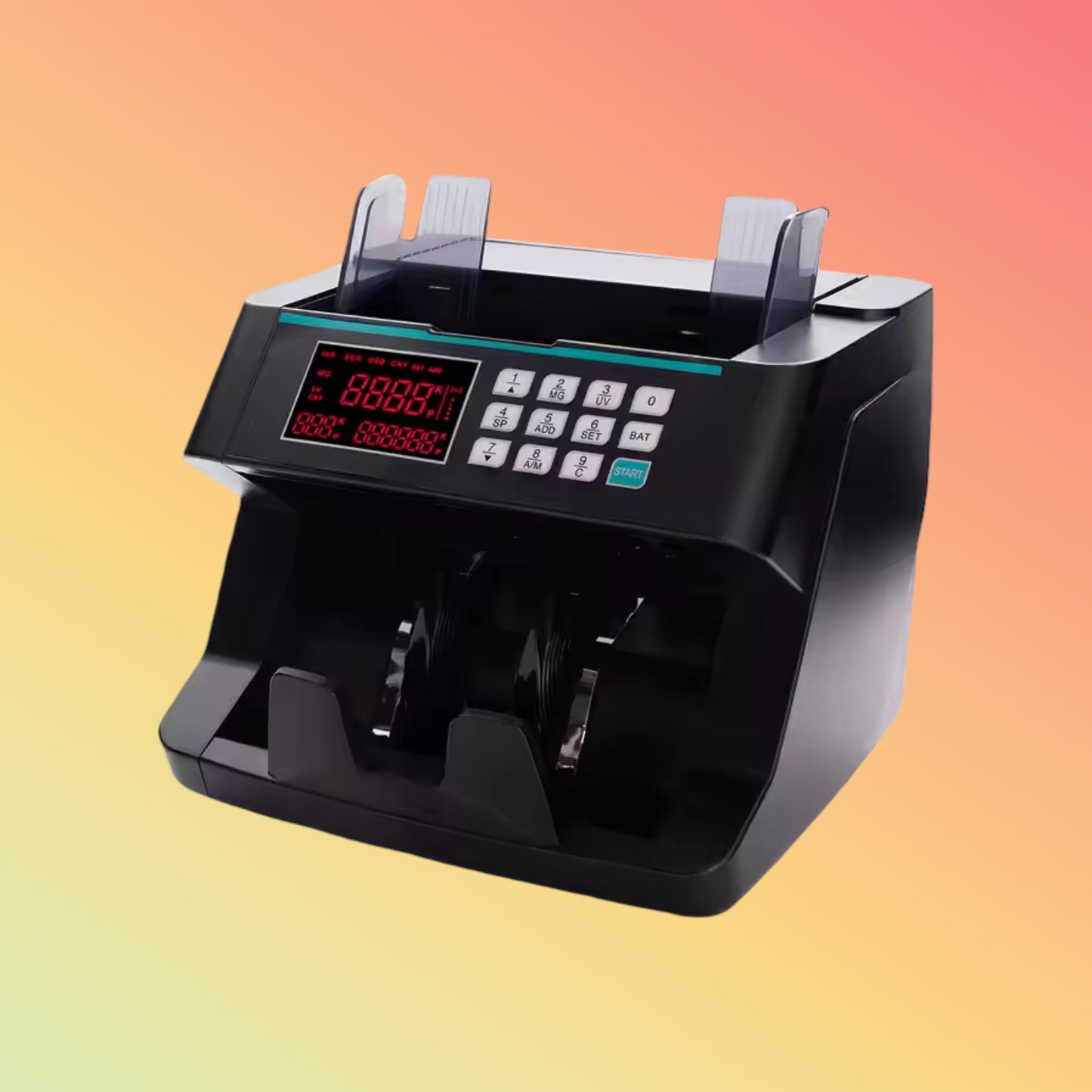 UNION 0734 Money Counting Machine MG UV IR DD MT Money Detector Money Counter for Currencies