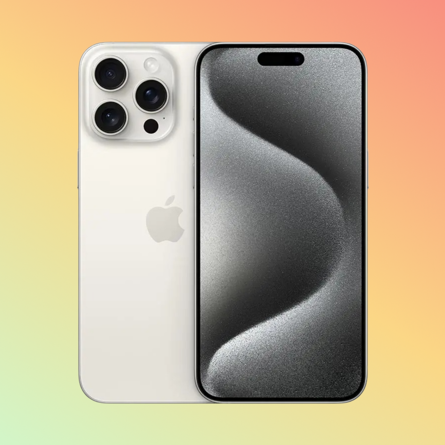 Apple iPhone 15 Pro Max, White Titanium, 512 GB