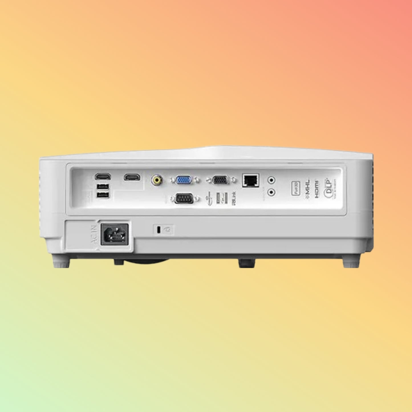 Optoma EH340 UST Projector - 16:9 Aspect Ratio, (1920 x 1200 WUXGA) Native Resolution, 4000 ANSI Lumens
