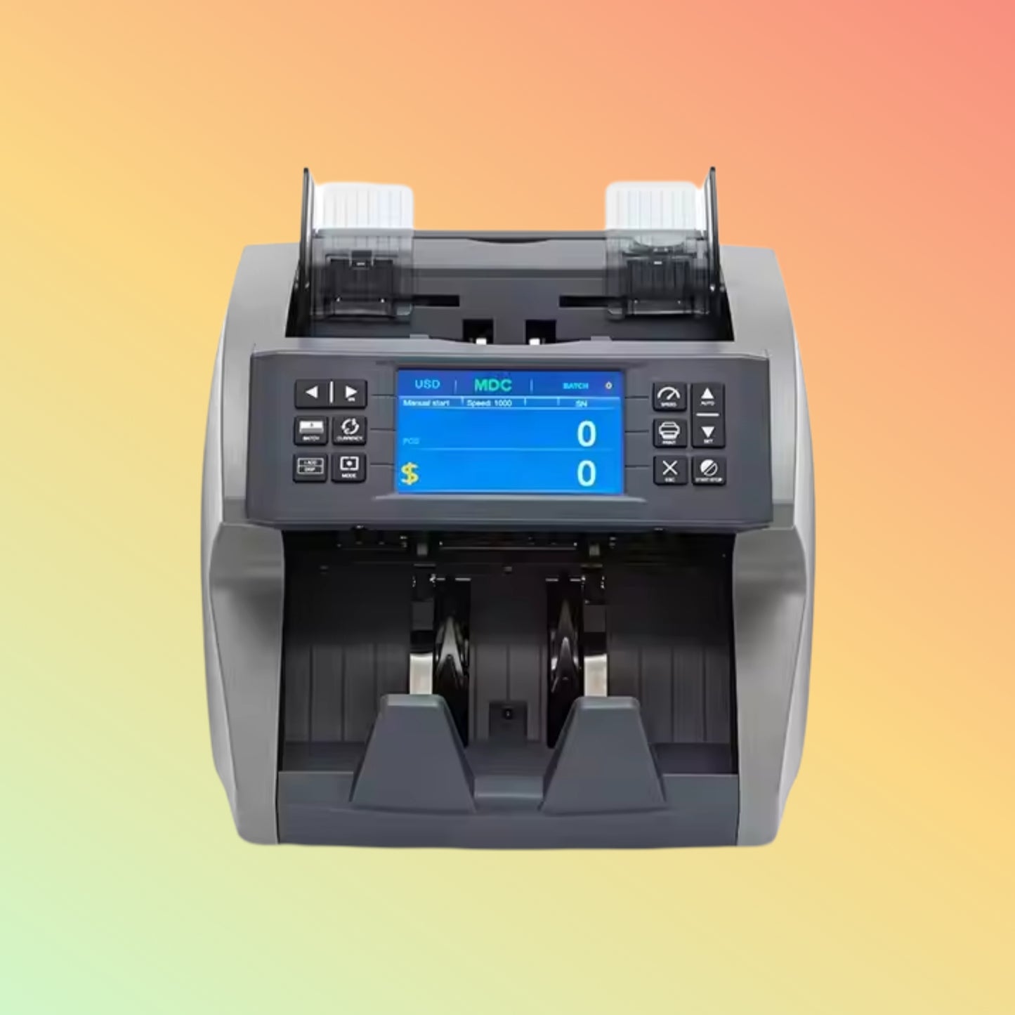 Automatic Portable Money Counting Machine with TFT Display