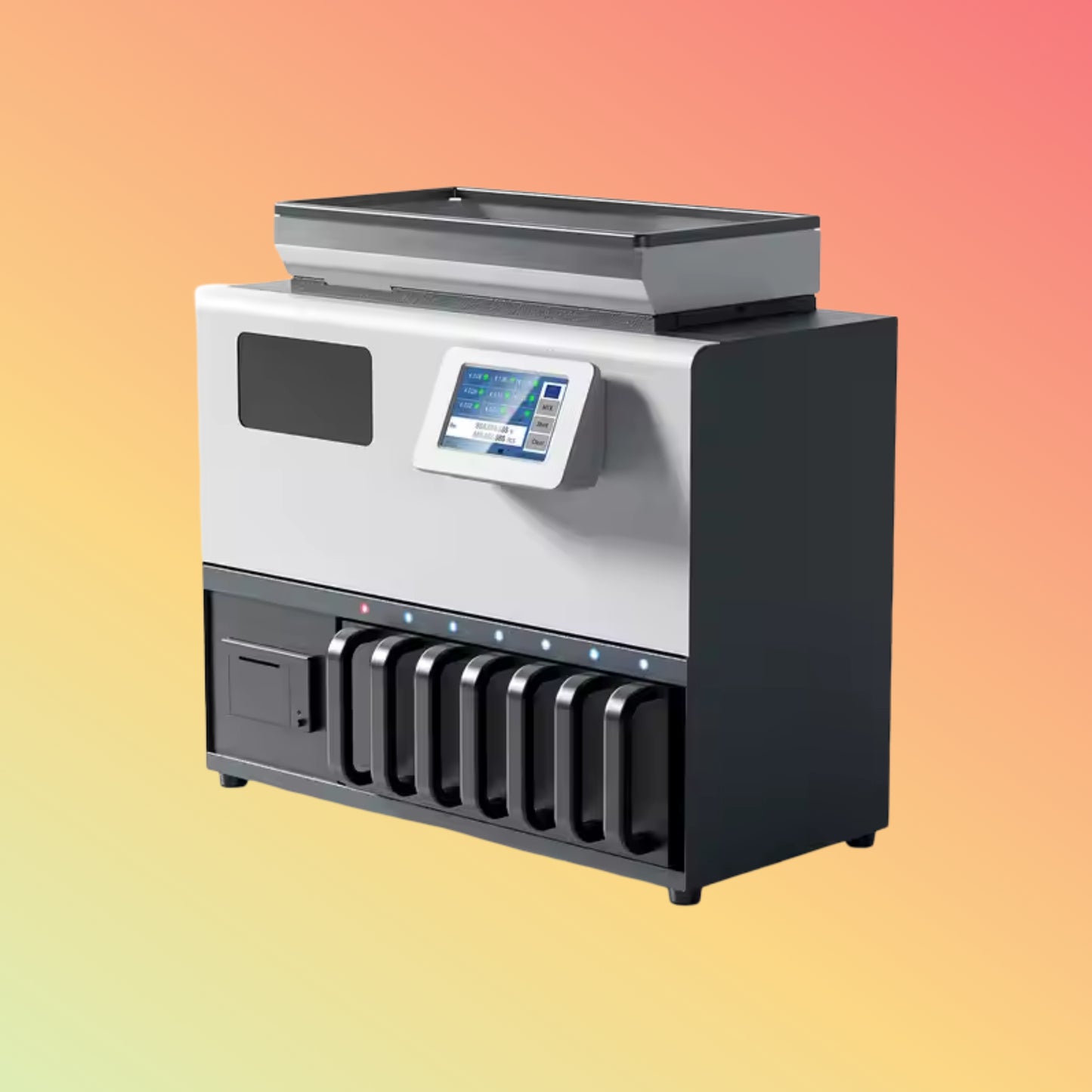 UN-161S High-Speed 6+1 Coin Counting & Sorting Machine