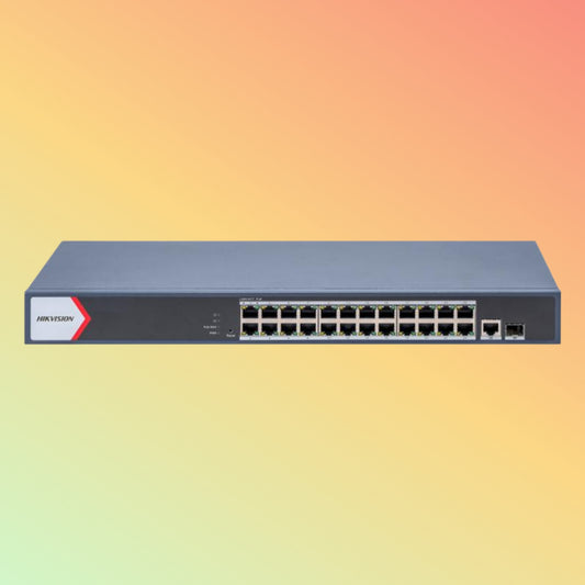 Hikvision DS-3E1526P-EI/M(O-STD) 24 Port Gigabit Smart POE Switch