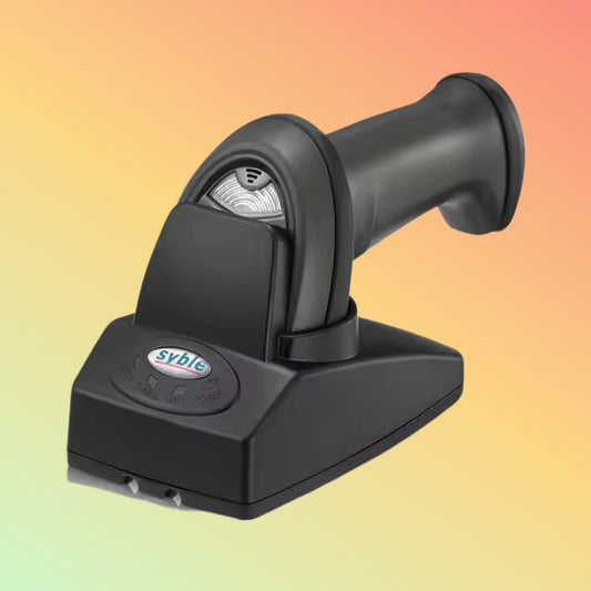 Syble XB-5178HR Long-Range 1D Wireless Laser Scanner with Base
