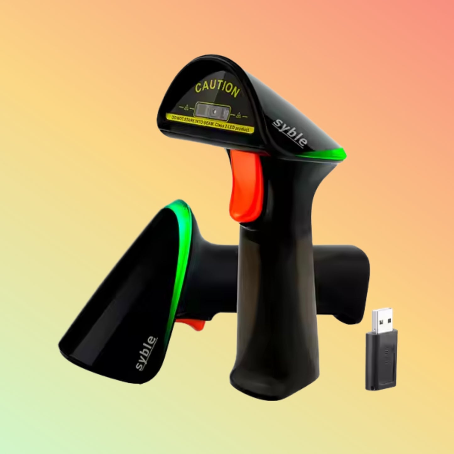 Syble XB-D20R 2D Wireless BT Barcode Scanner Fashion Outlook