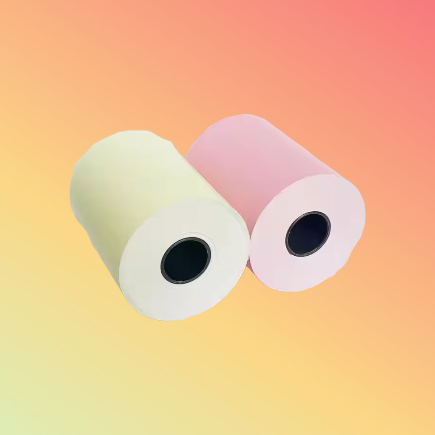 Wholesale 3-Ply 75×75 mm Custom Carbonless Taxi Receipt Rolls