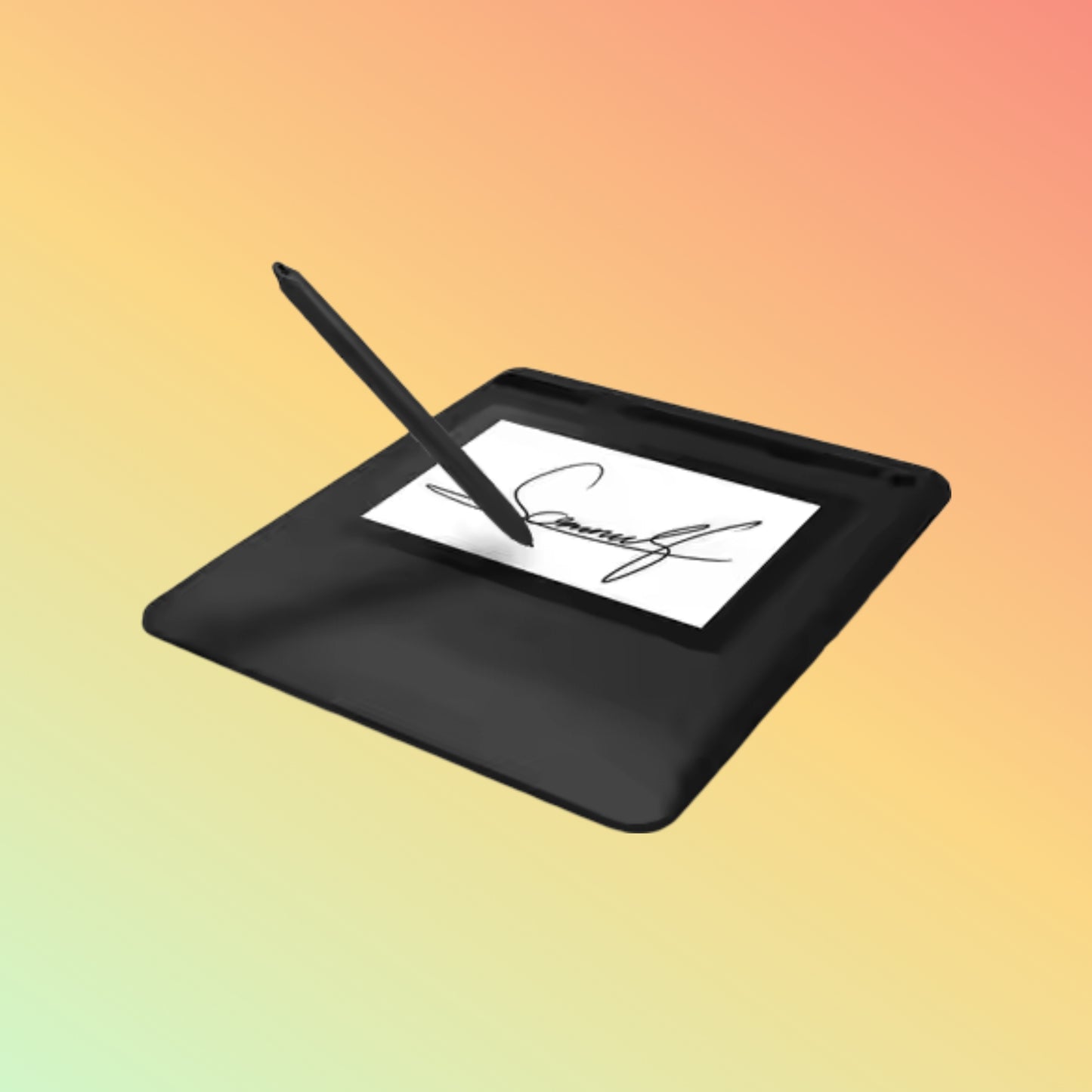 Smart Tablet 10.1Inch Paperless Electronic Signature Pad SDK Developed Securely Encrypt Original Handwriting OEM Customized