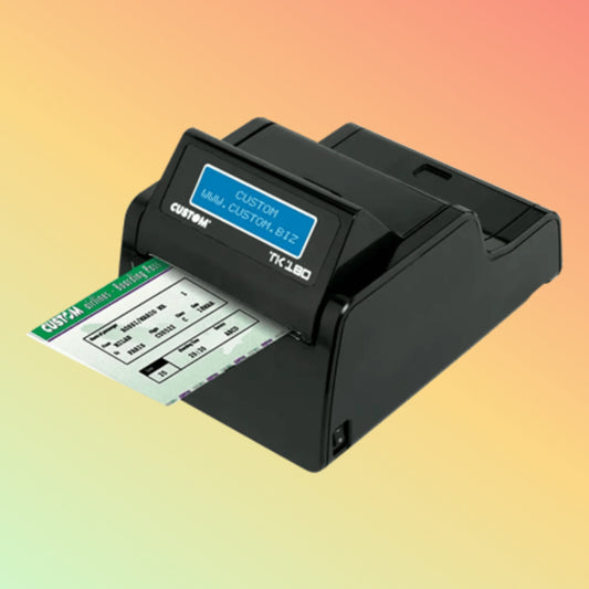 Custom TK202III Metal Boarding Pass & Baggage Tag Printer
