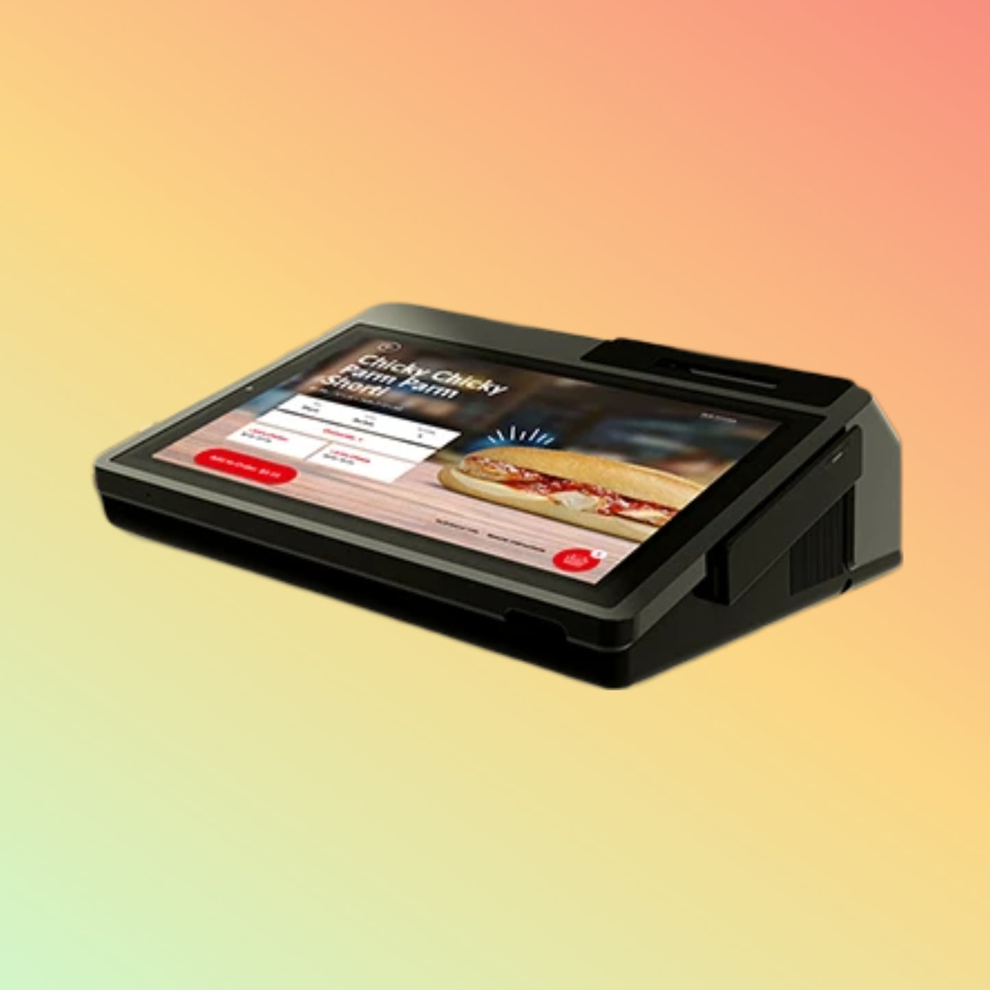 Zcs Z100 80mm Cash Register Tablet POS