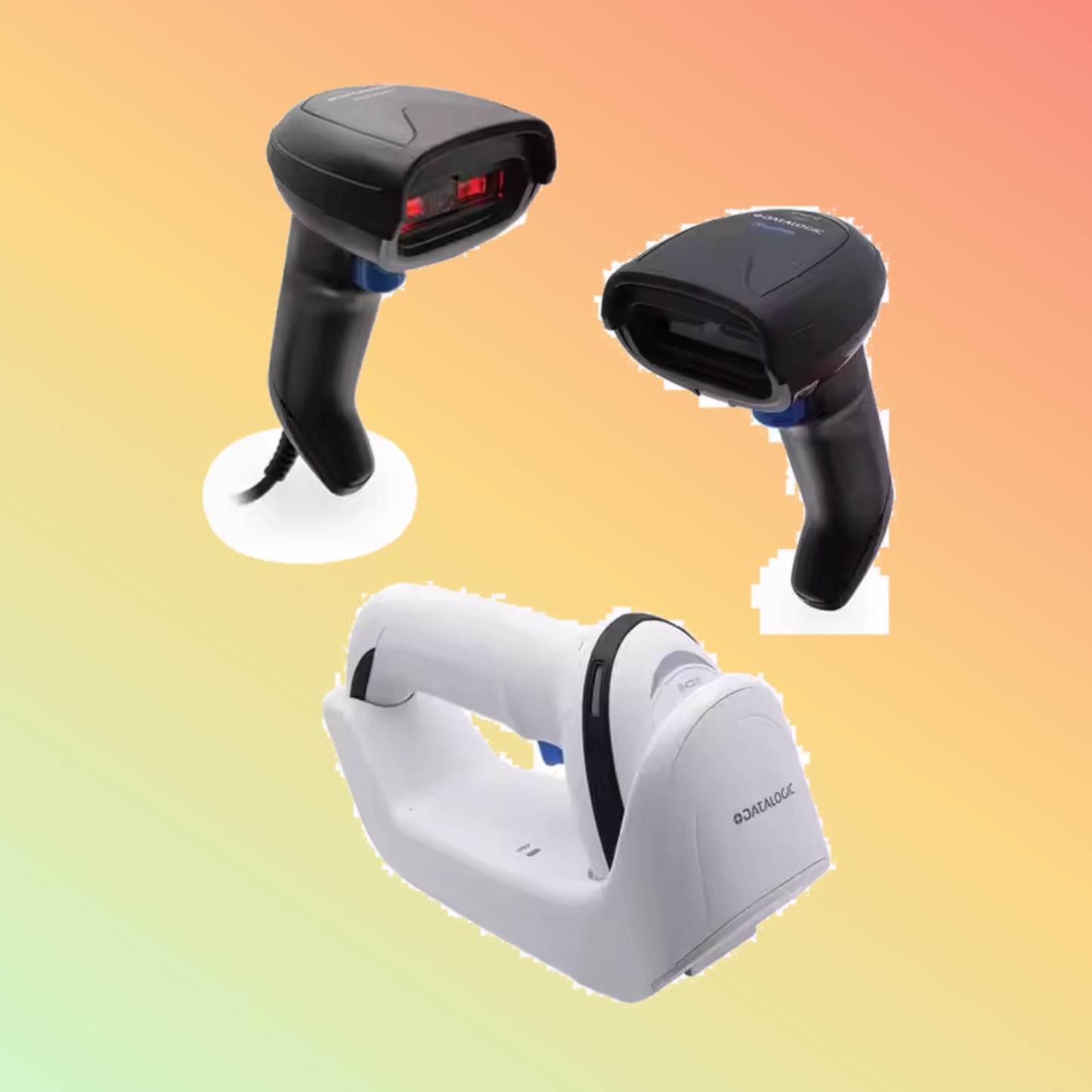Datalogic Gryphon GM4200 1D Radio Scanner with STAR Cordless System CCD Laser CMOS Light Source QR Barcode Scanner