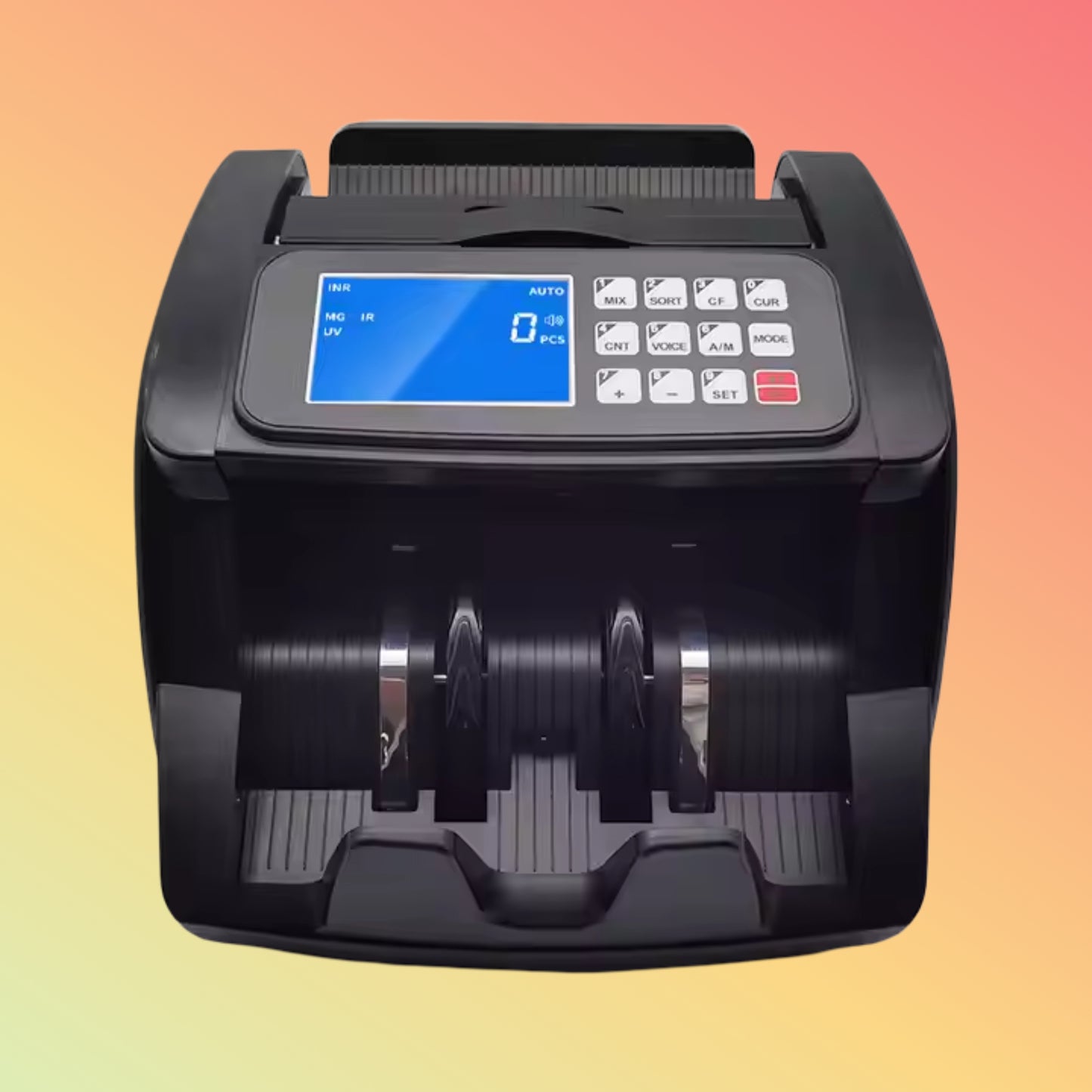 UNION 0710 Euro Bill Counter Mix Bill Value Money Cash Count Money Counting Machine