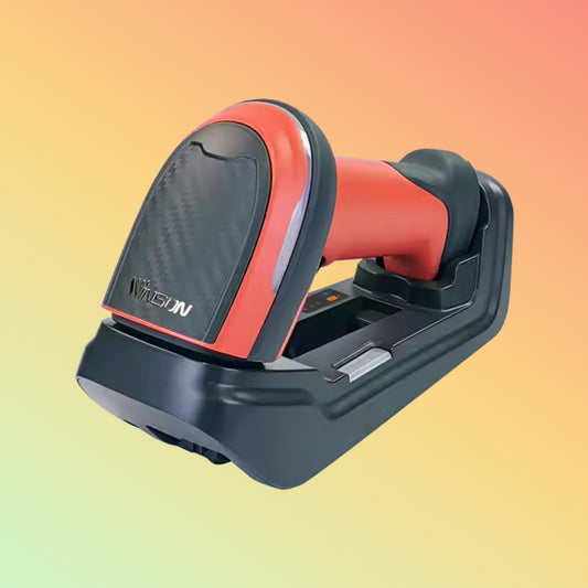 Winson Waterproof Industrial 1D 2D Barcode Scanner Wired Wireless Qr Code Reader Scanner with Base