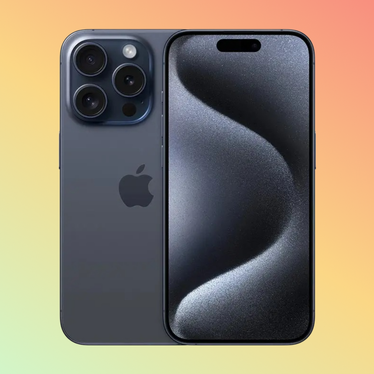 Apple iPhone 15 Pro, Blue Titanium, 128 GB