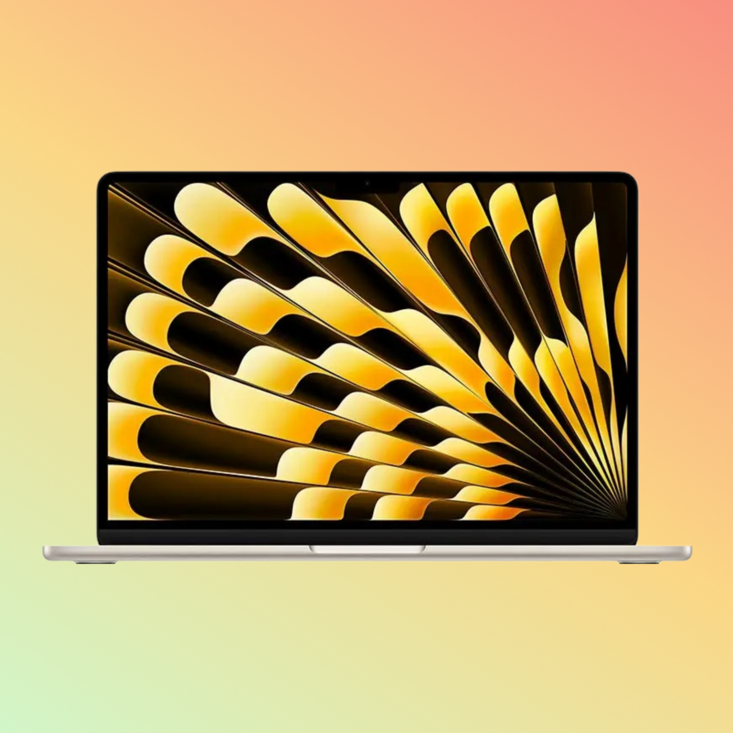 Apple 15-inch MacBook Air: Apple M3 chip 8GB, 256GB SSD Starlight ,English