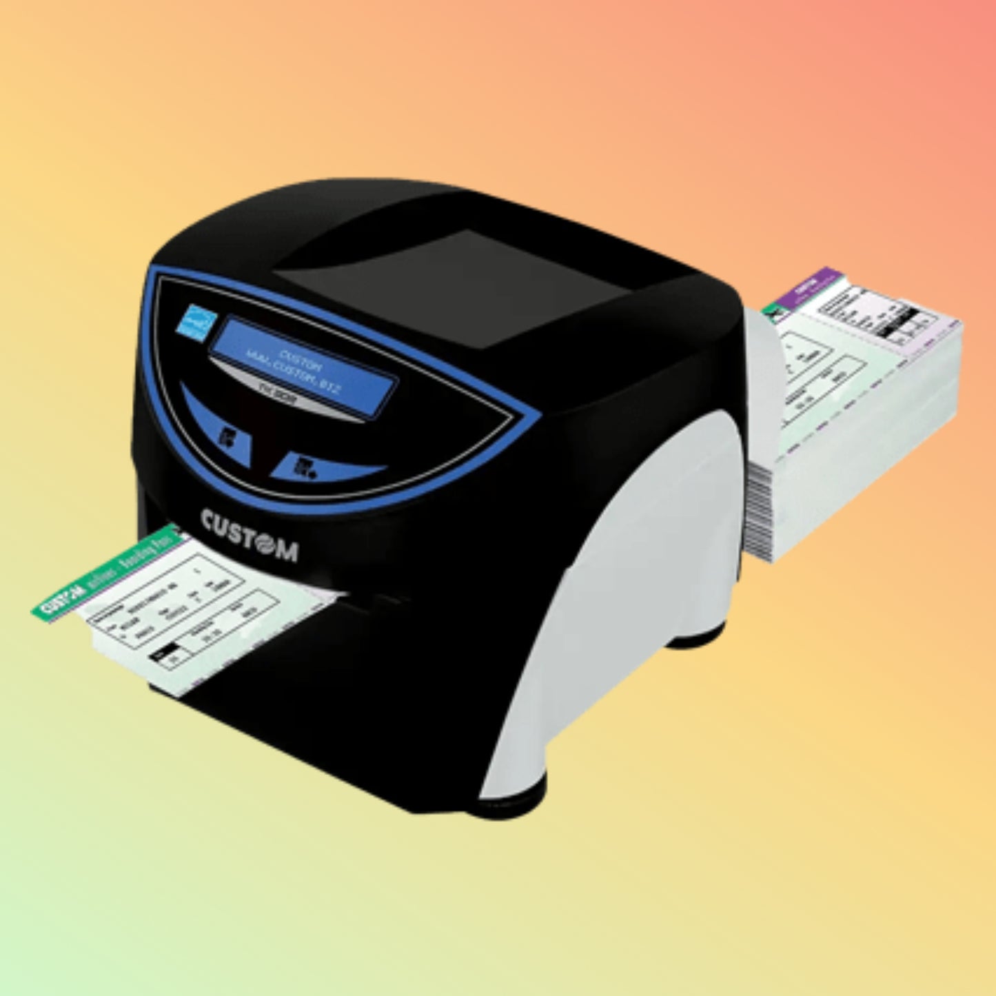 Custom TK302III Boarding Pass and Baggage Tag Printer