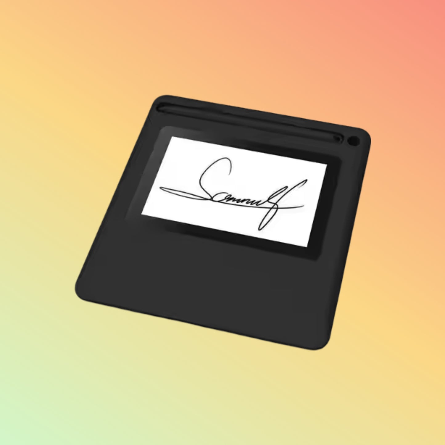 Smart Tablet 10.1Inch Paperless Electronic Signature Pad SDK Developed Securely Encrypt Original Handwriting OEM Customized