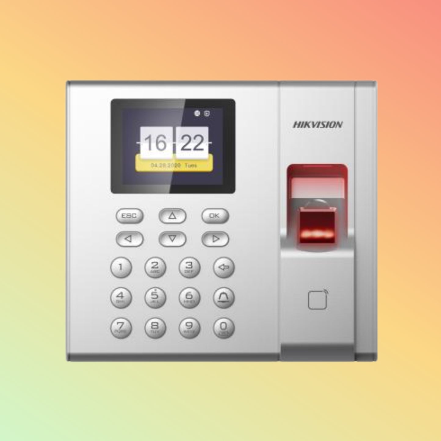 Hikvision K1T8003MF Value Series Fingerprint Time Attendance Terminal