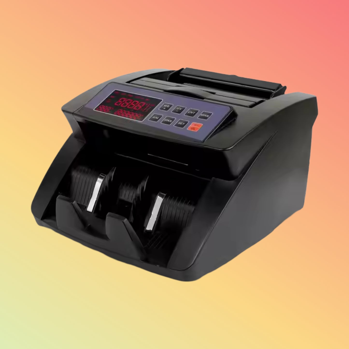 UN-16 Money Counter for All Currencies with Note Detection