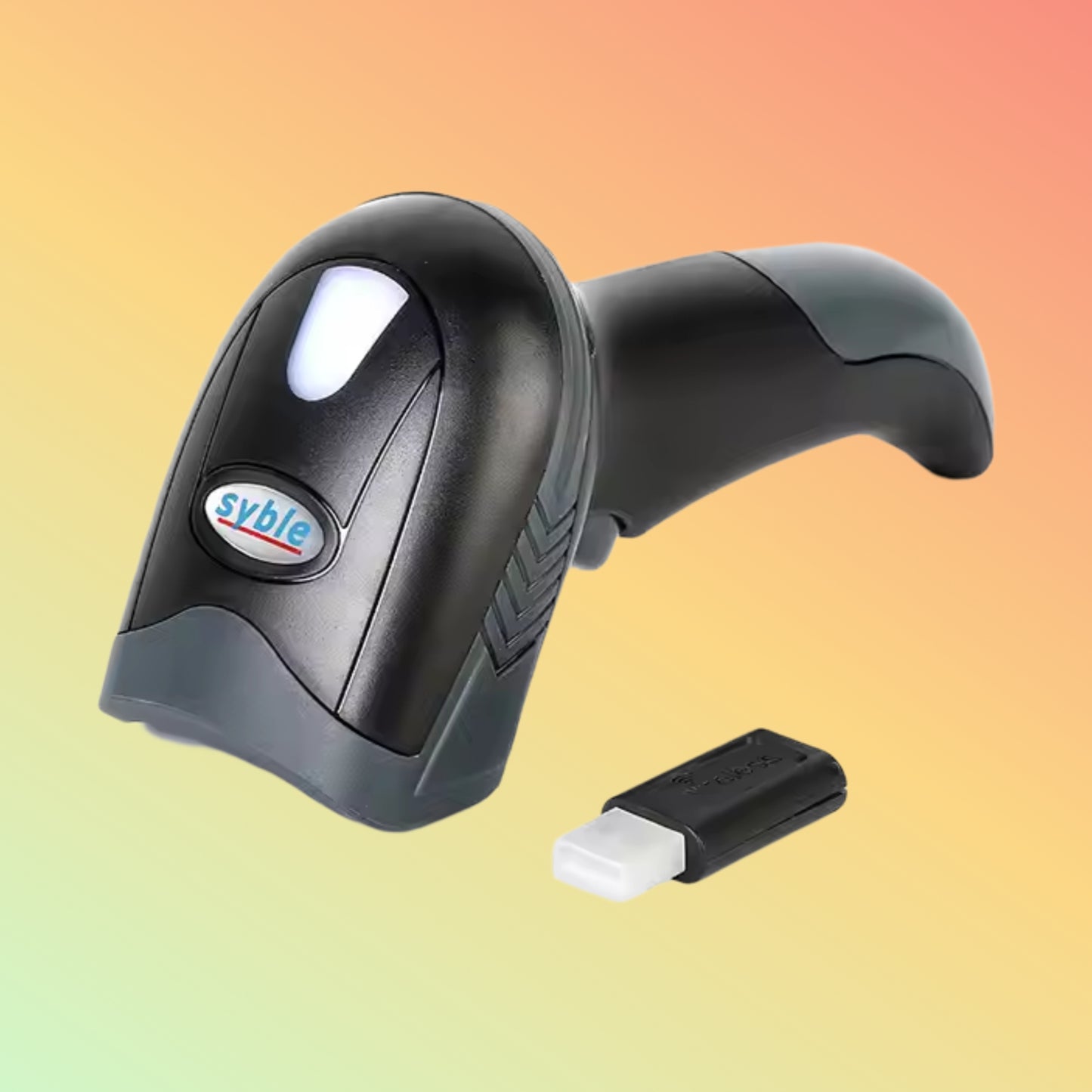 Syble XB-6221RB Barcode Scanner Fast Speed 1D 2D Handheld Wireless Bar Code Reader