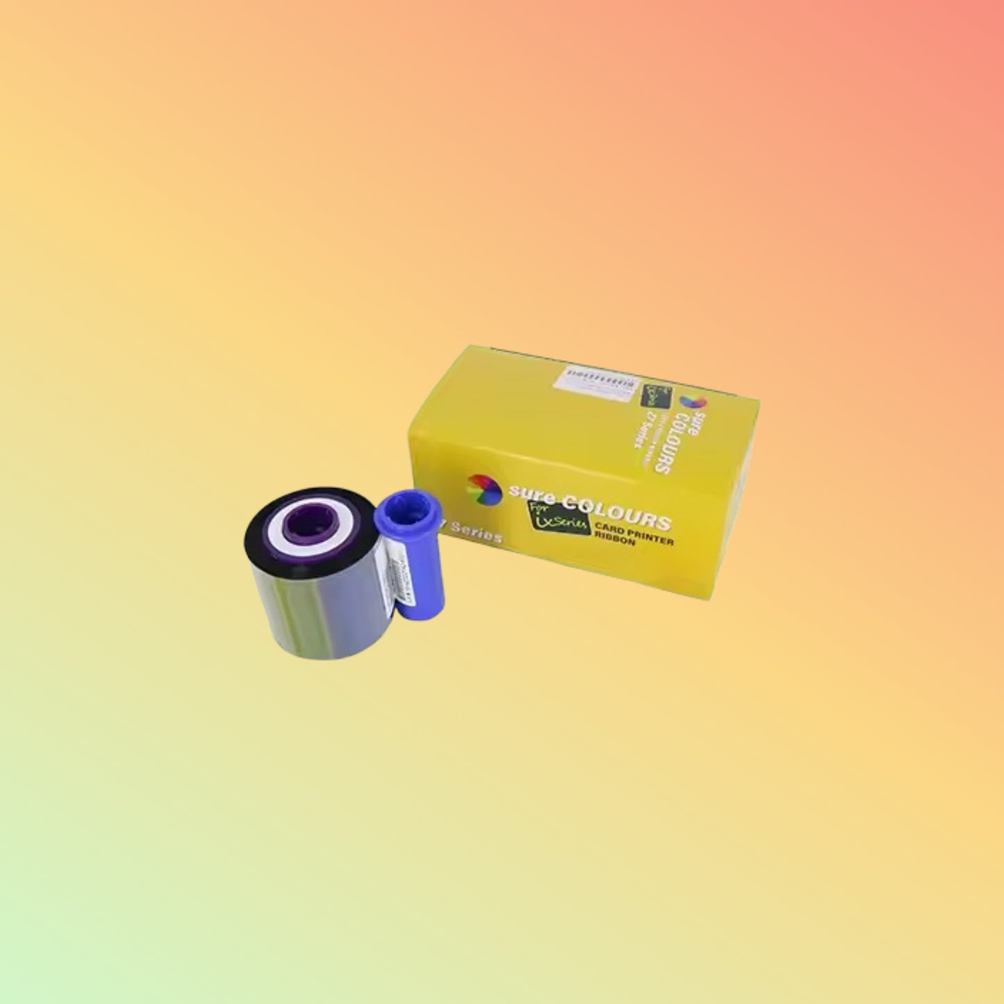 ZXP Series 7 Card Printer 800077-717 Metallic Silver Ribbon - 5000 Prints