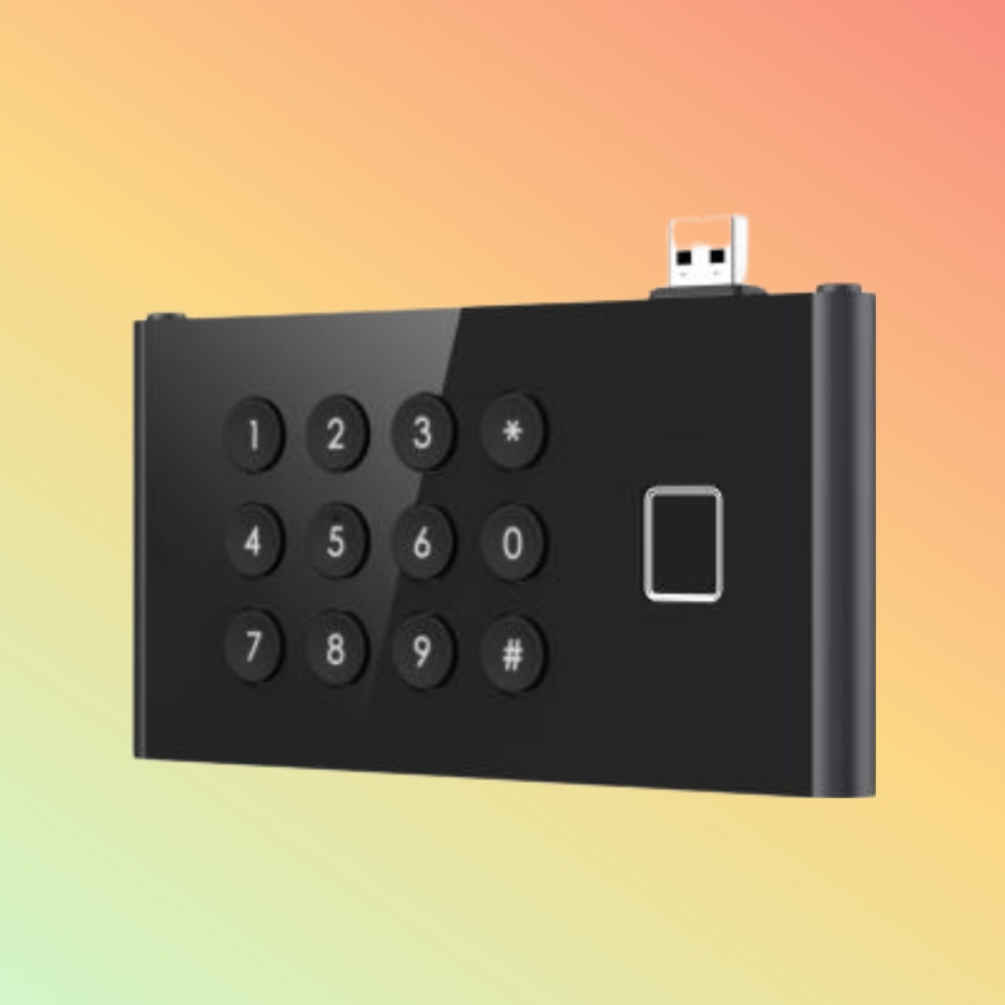 Hikvision DS-KDM9403-FKP Fingerprint & Keypad module of KD9403