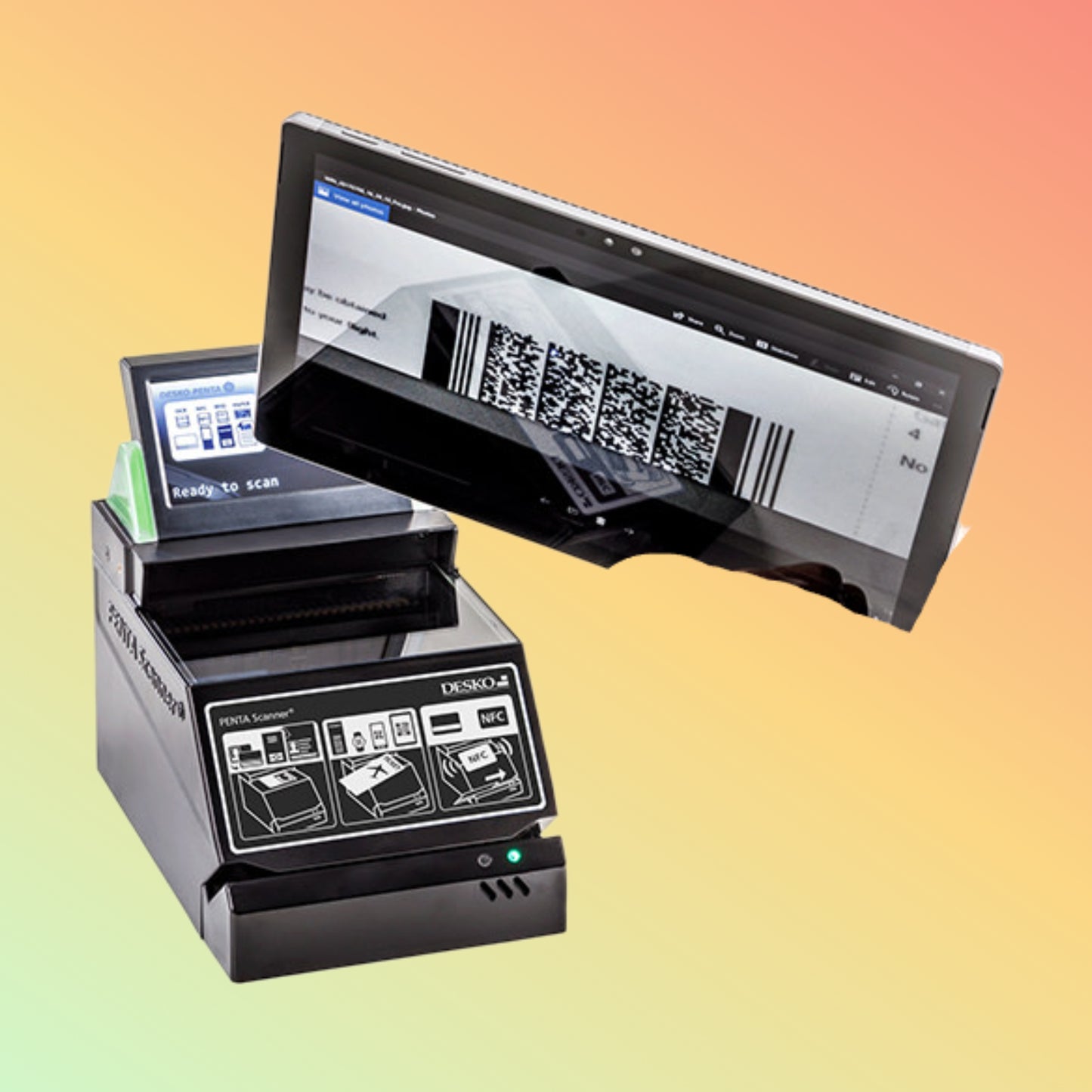 DESKO PENTA Scanner BGR